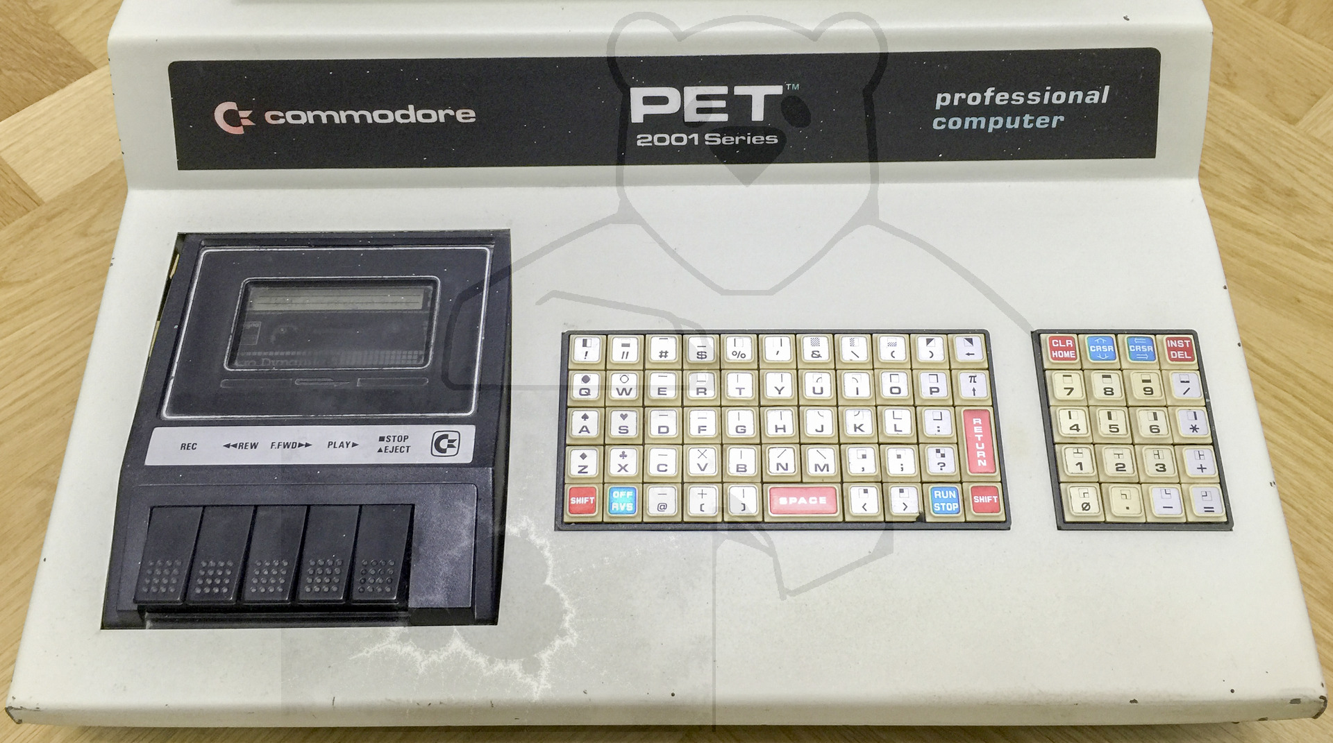 Virtuelles Computermuseum: Commodore PET 2001 mit 8kb RAM, ca. 1978