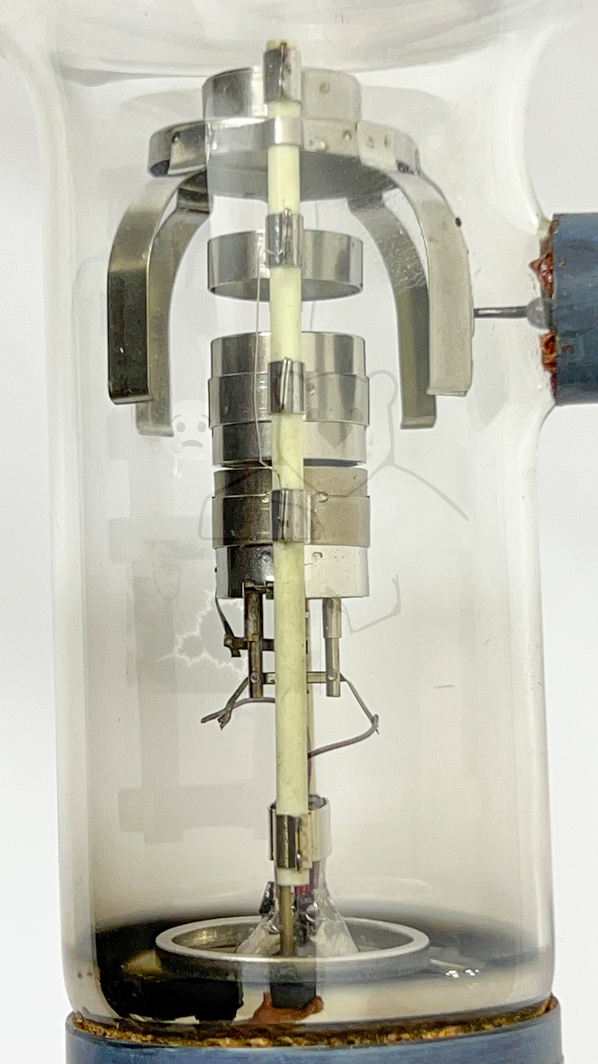 Demonstrationsröhre zur Elektronenbeugung Leybold 55517 Bild 04
