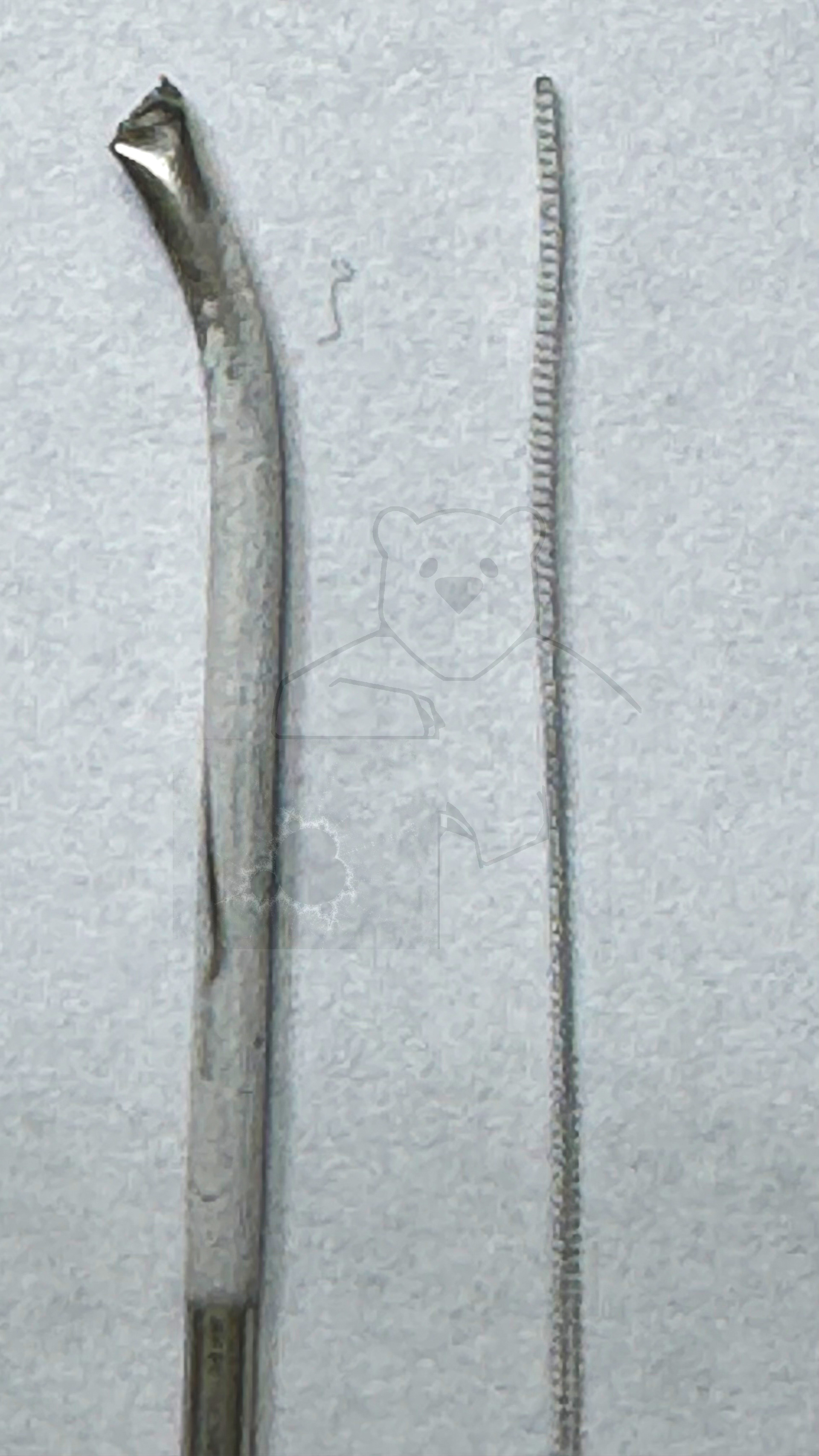Makroaufnahme 6SA7 Bild 09 Kathode und Heizer