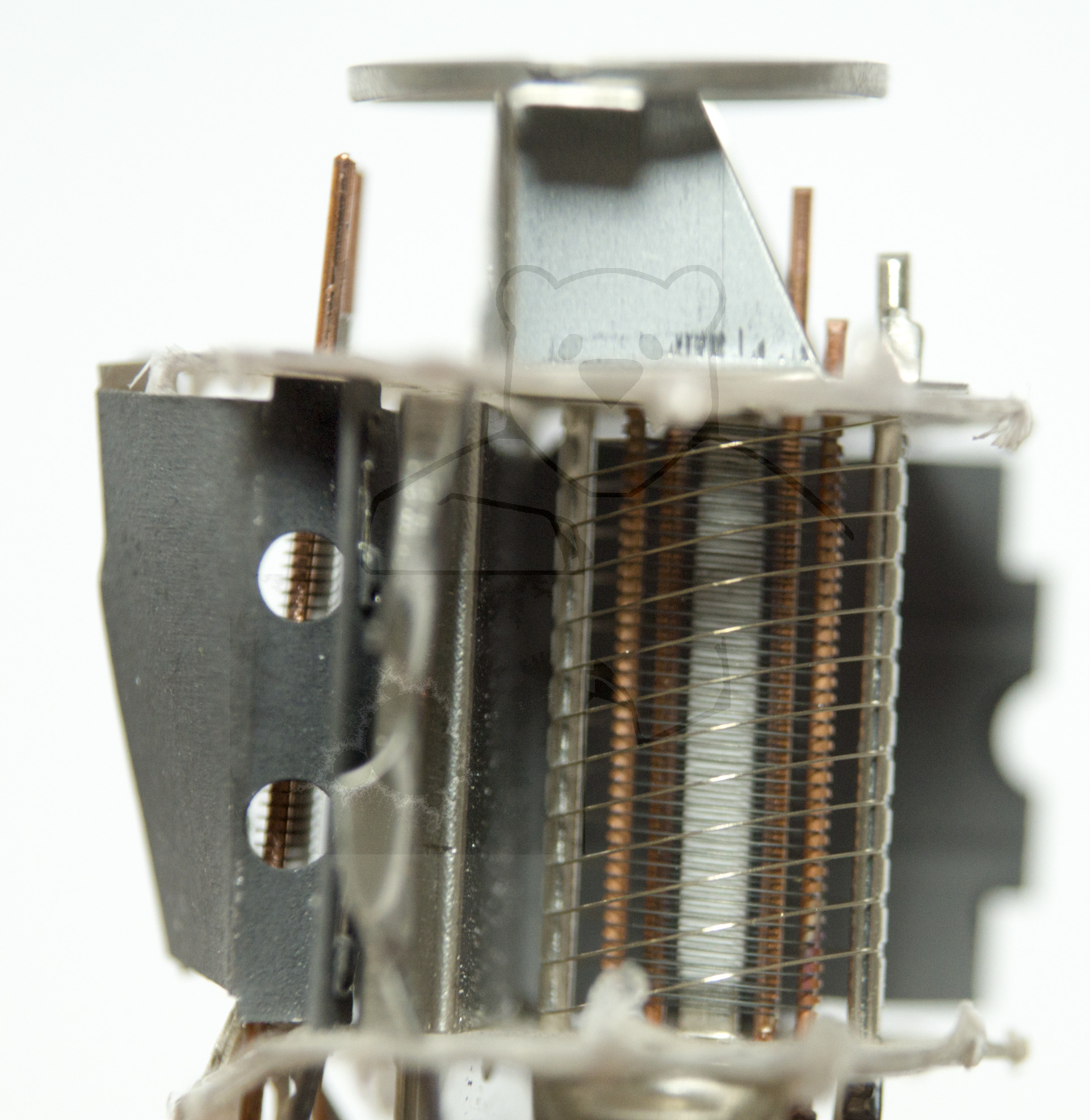 Makroaufnahme ECF80 Bild 1 - Pentodensystemsystem