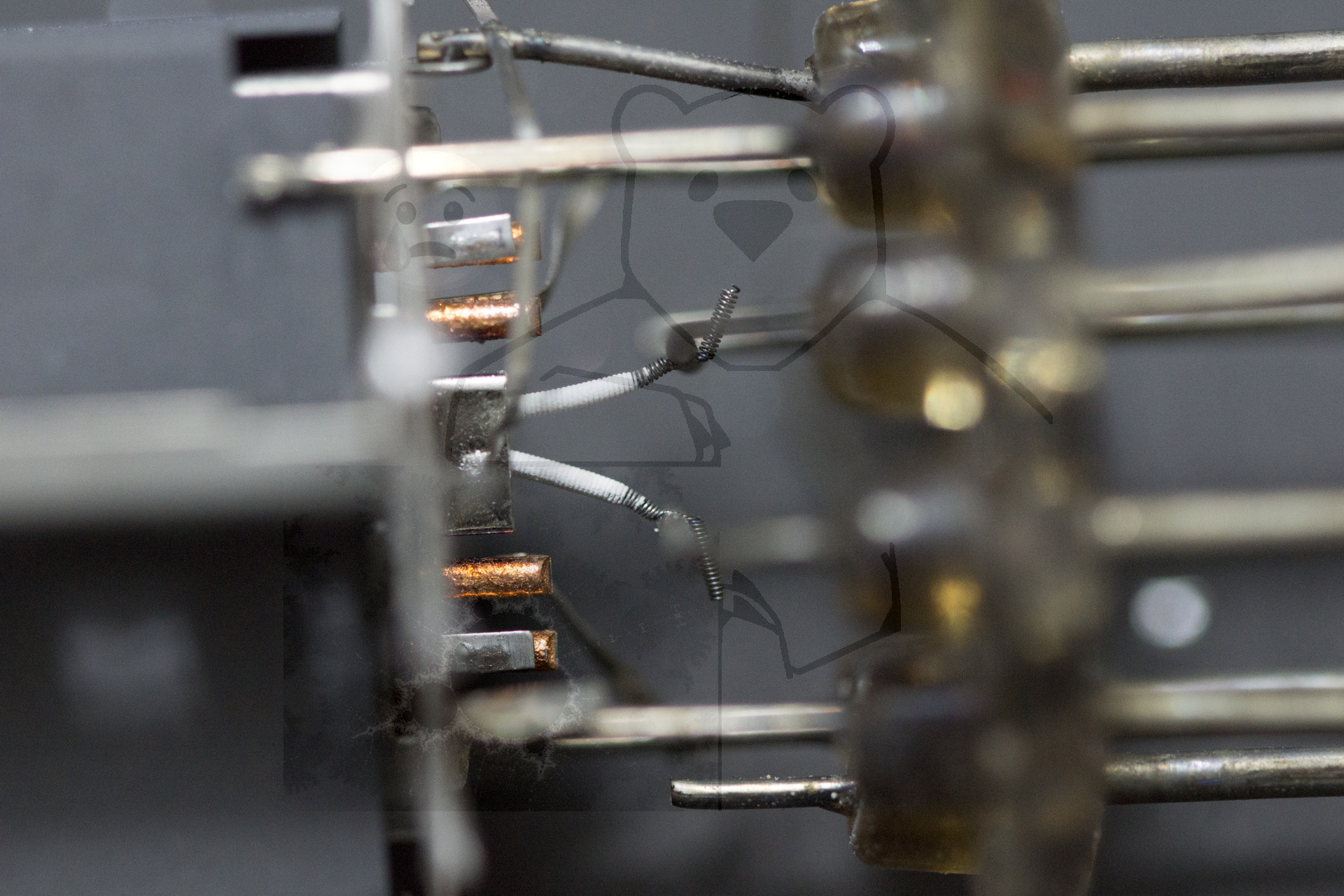 Makroaufnahme PL504 Anschlüsse Bild 1