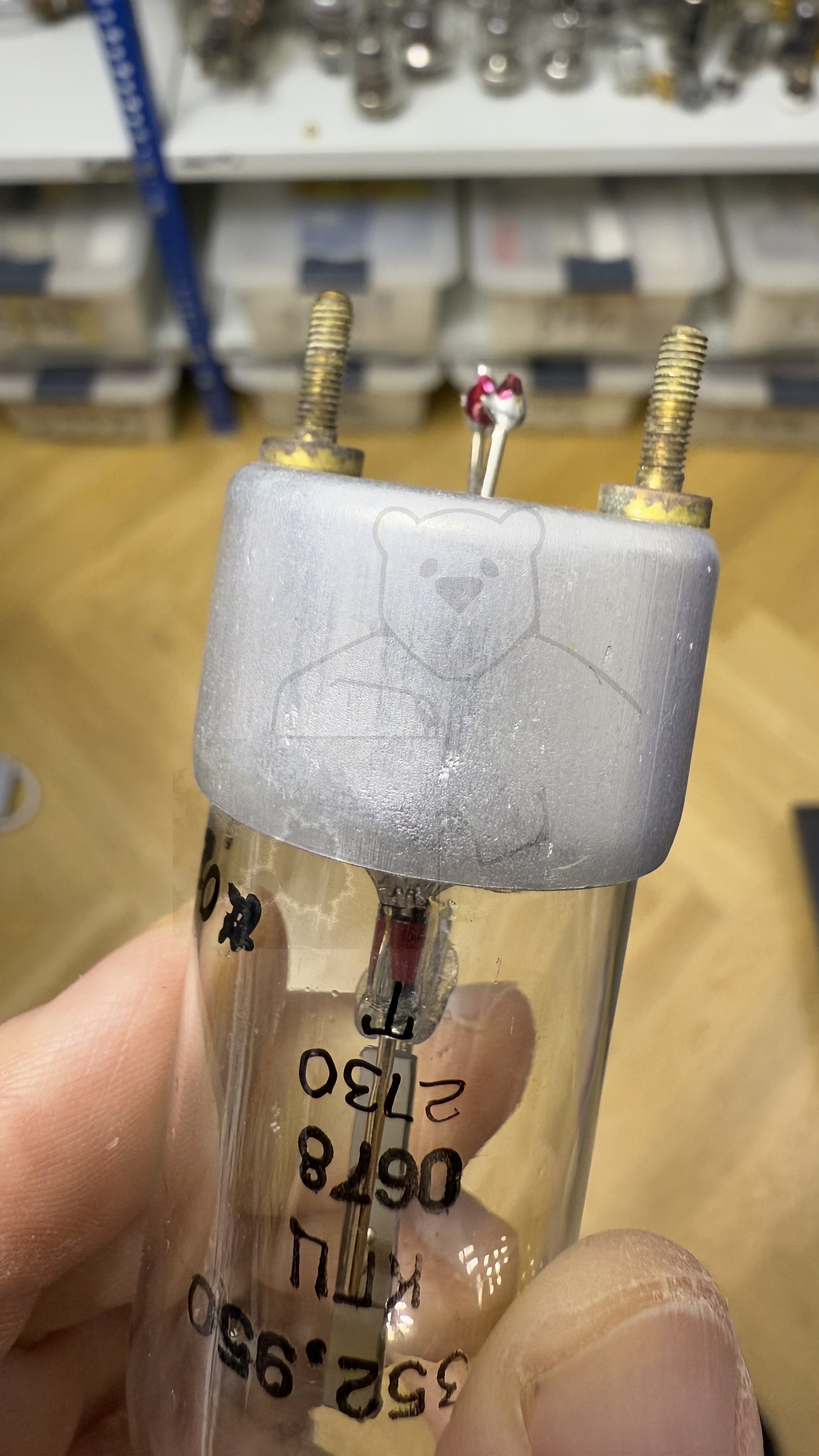 Quarz КГЦ 352,950 #0215 352,950 kHz Bild 11