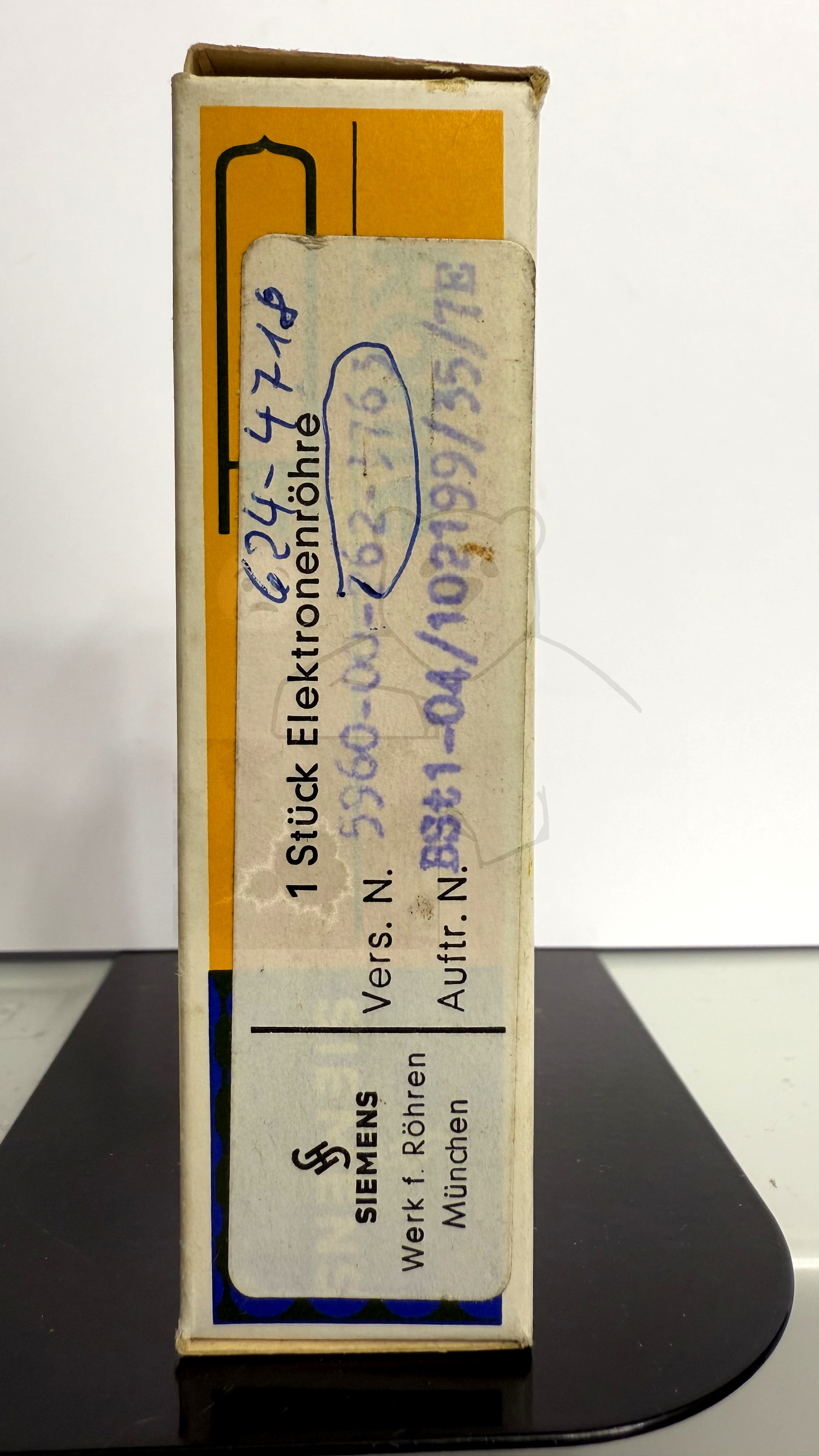 Röhre 0B2WA #7969 Verpackung Bild 3