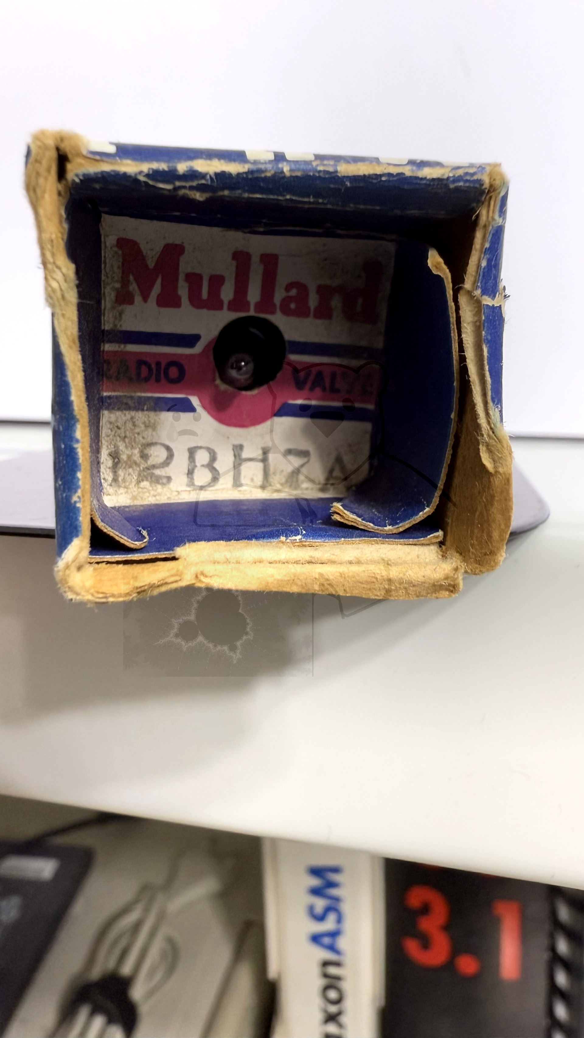 Röhre 12BH7A #7940 Verpackung Bild 3