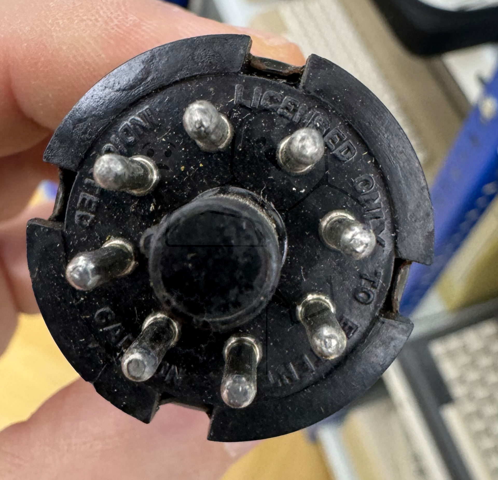 Röhre 12SK7 #6088 Bild 4