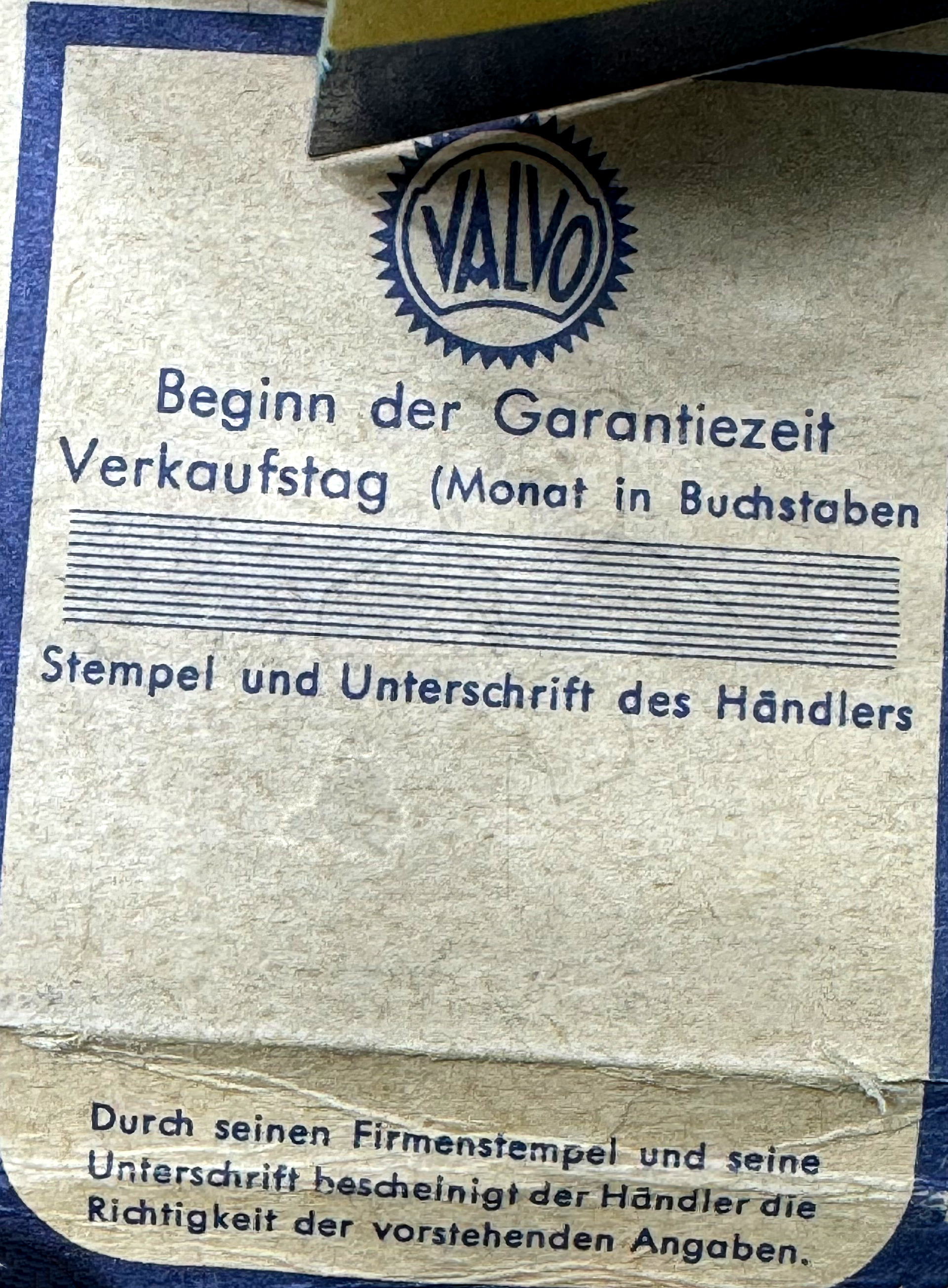 Röhre 1883 #0130 Verpackung Bild 1