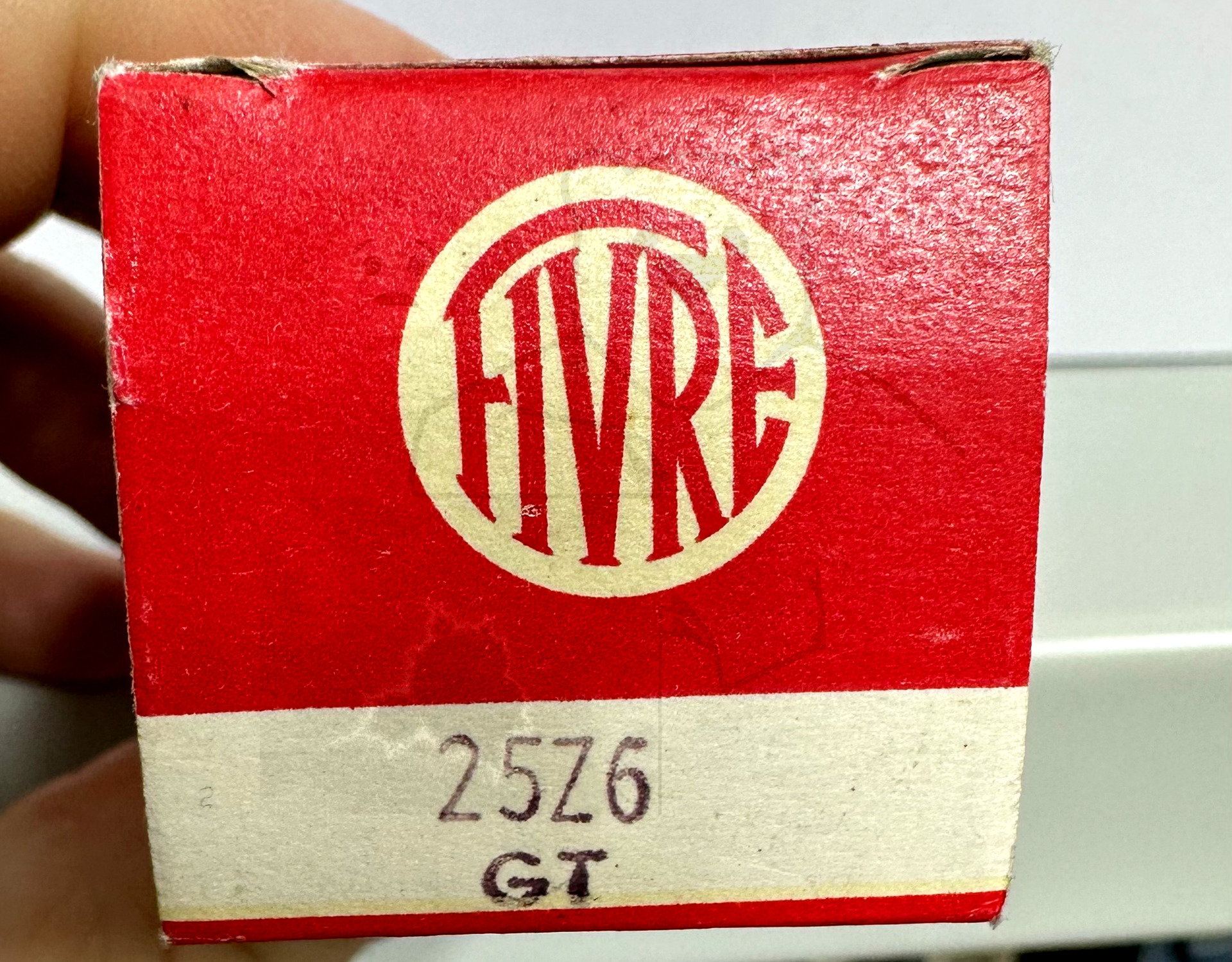 Röhre 25Z6GT #4797 Verpackung Bild 2