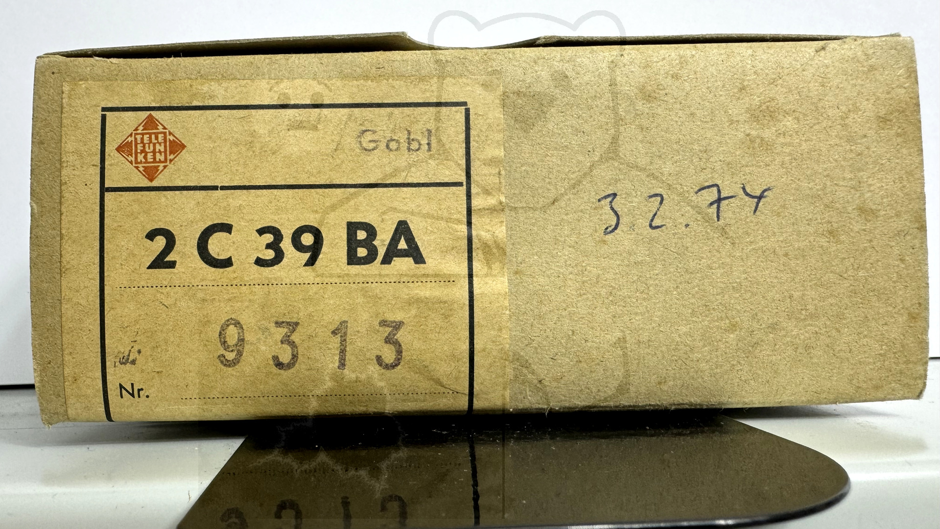 Röhre 2C39BA #4416 Verpackung Bild 1