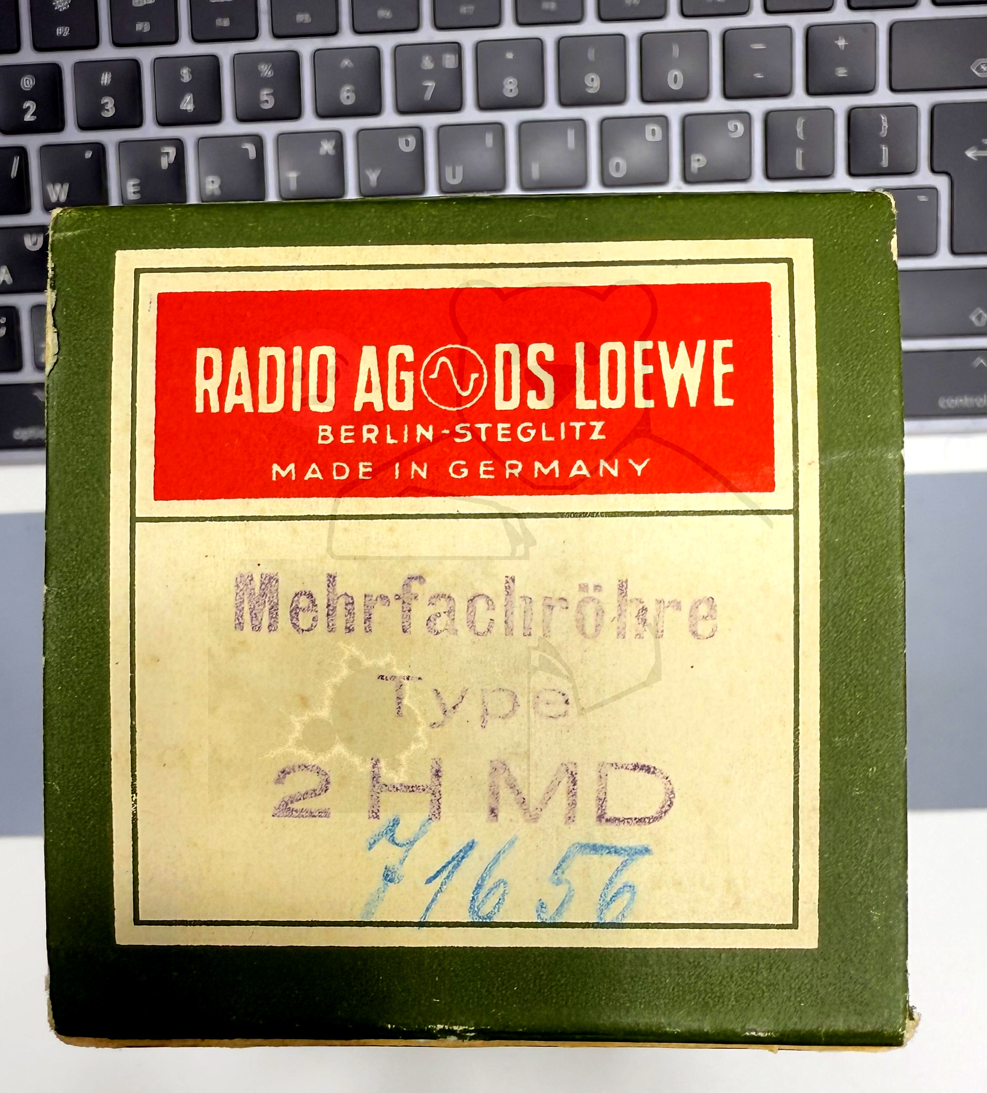 Röhre 2HMD #0090 Verpackung Bild 9