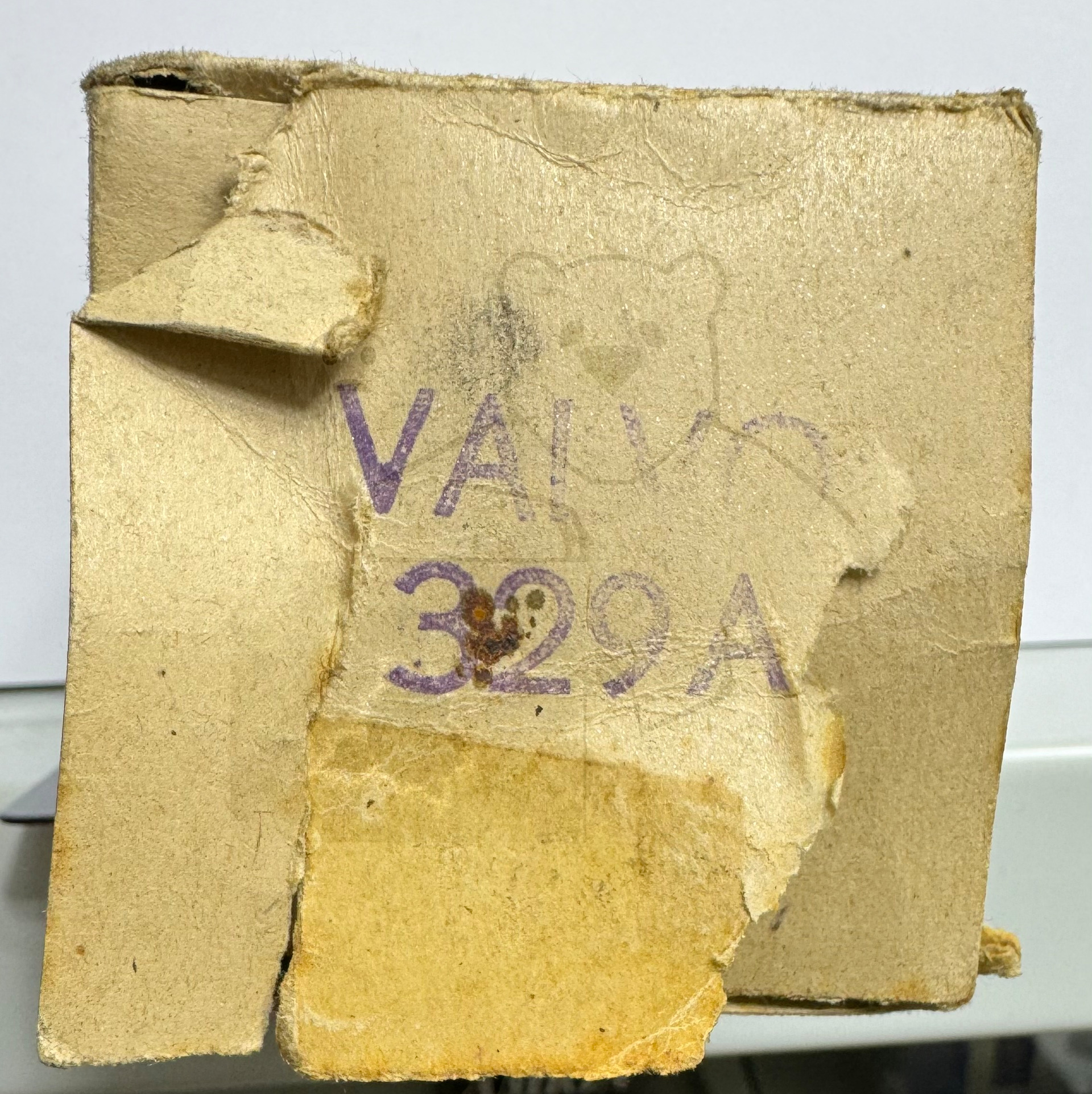 Röhre 329A #6377 Verpackung Bild 2