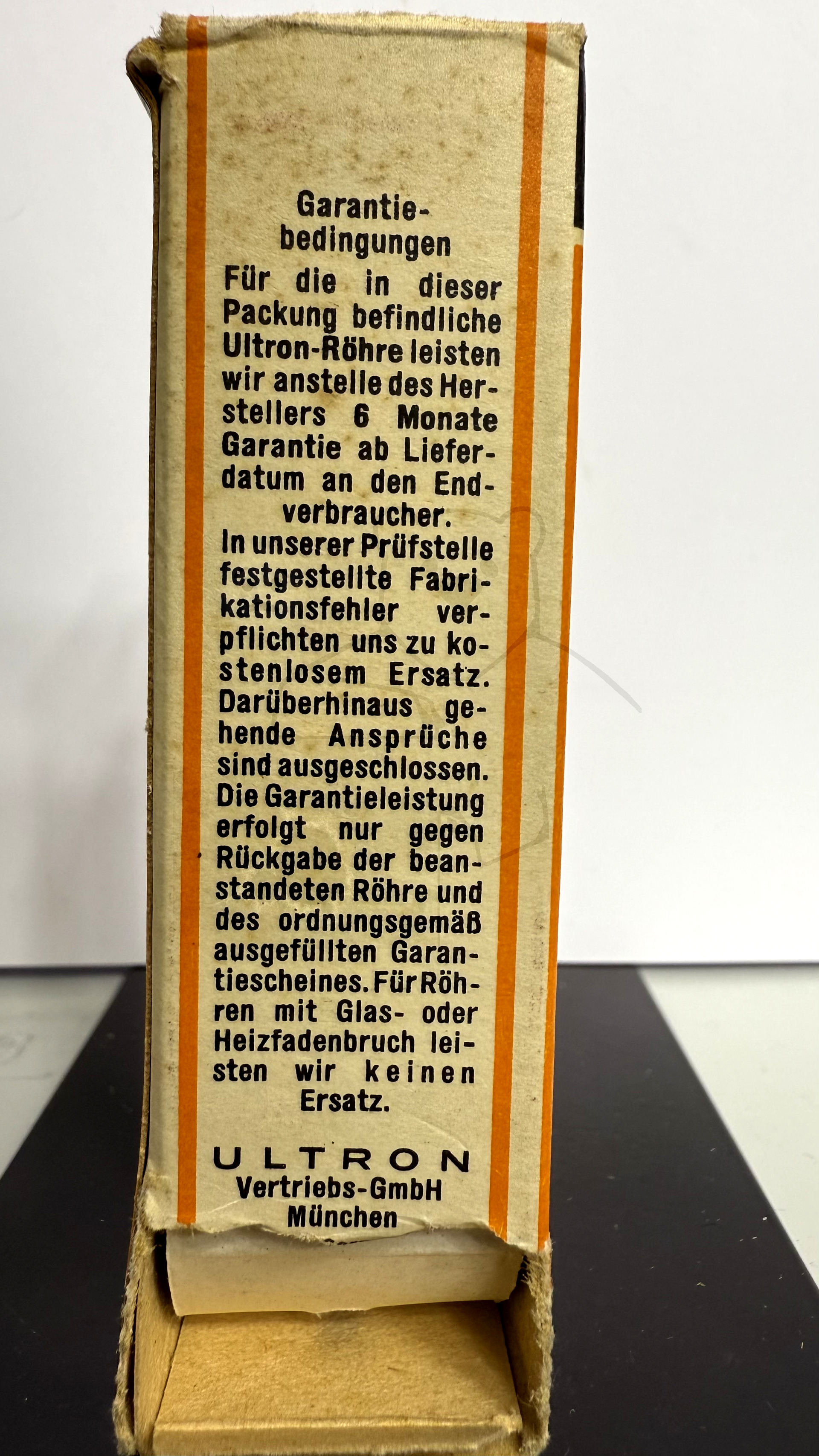 Röhre 35A3 #8207 Verpackung Bild 2