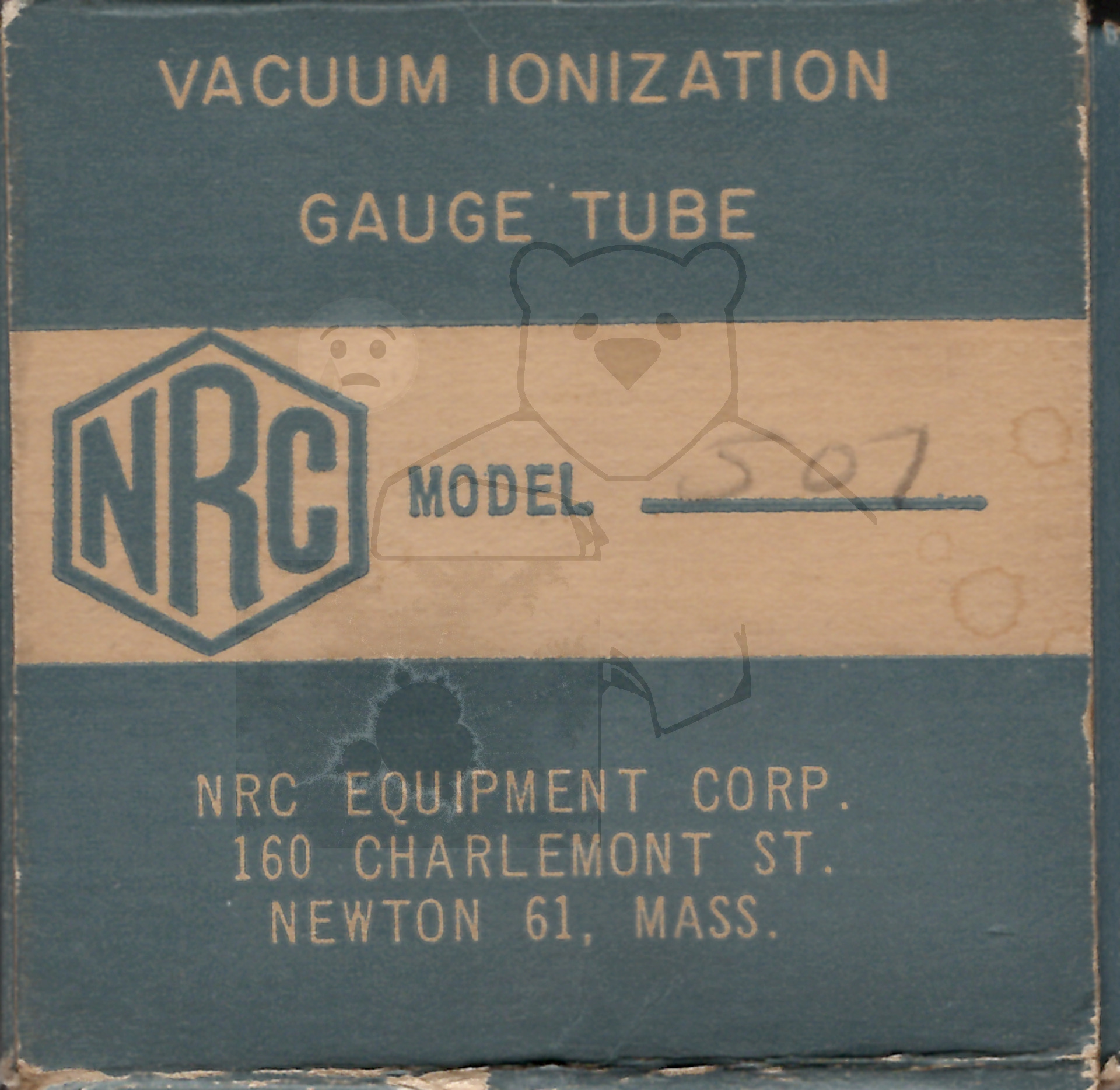 Röhre 507 #4814 Verpackung Bild 6