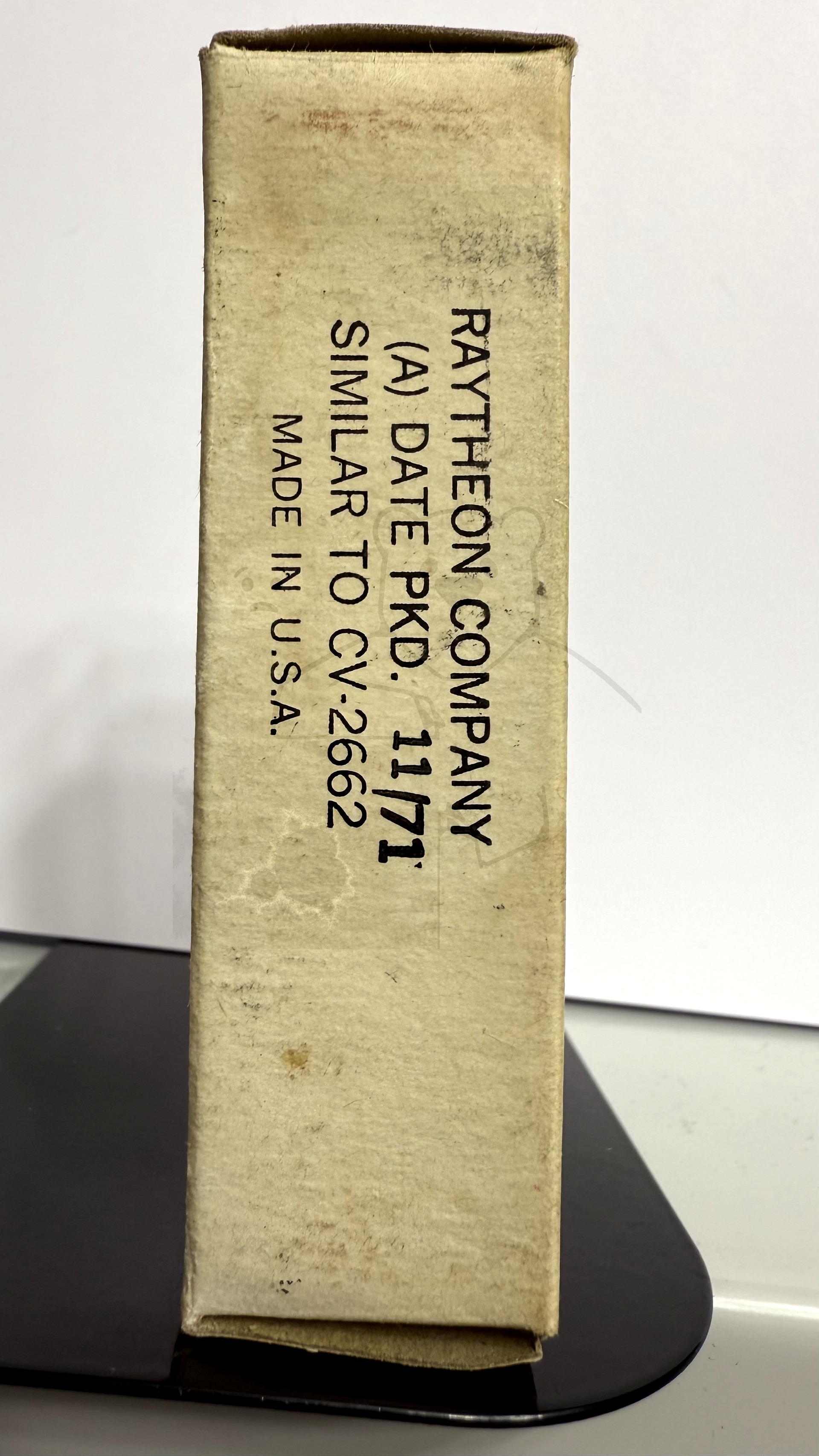 Röhre 5639 #4347 Verpackung Bild 2