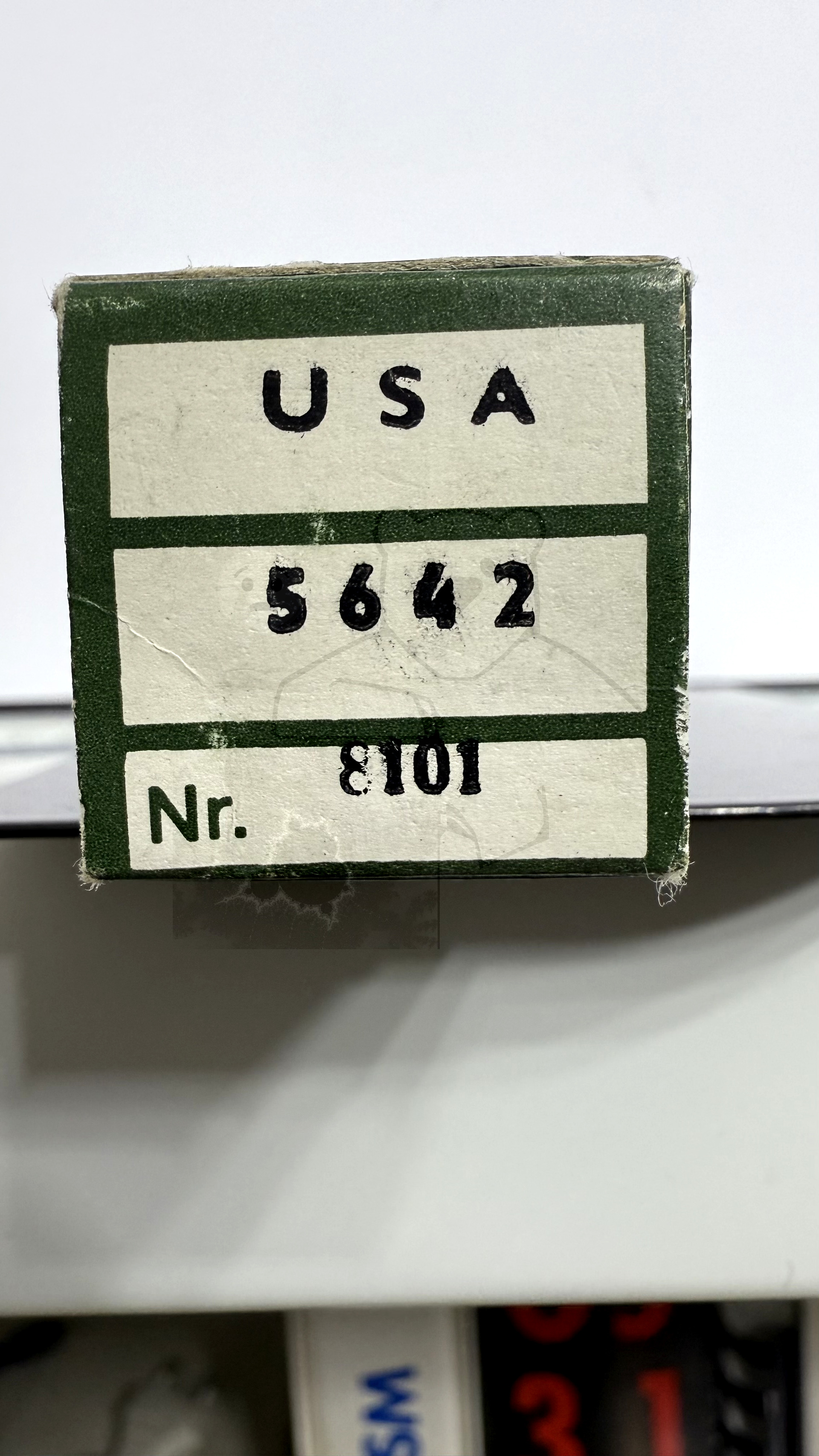 Röhre 5642 #7660 Verpackung Bild 2