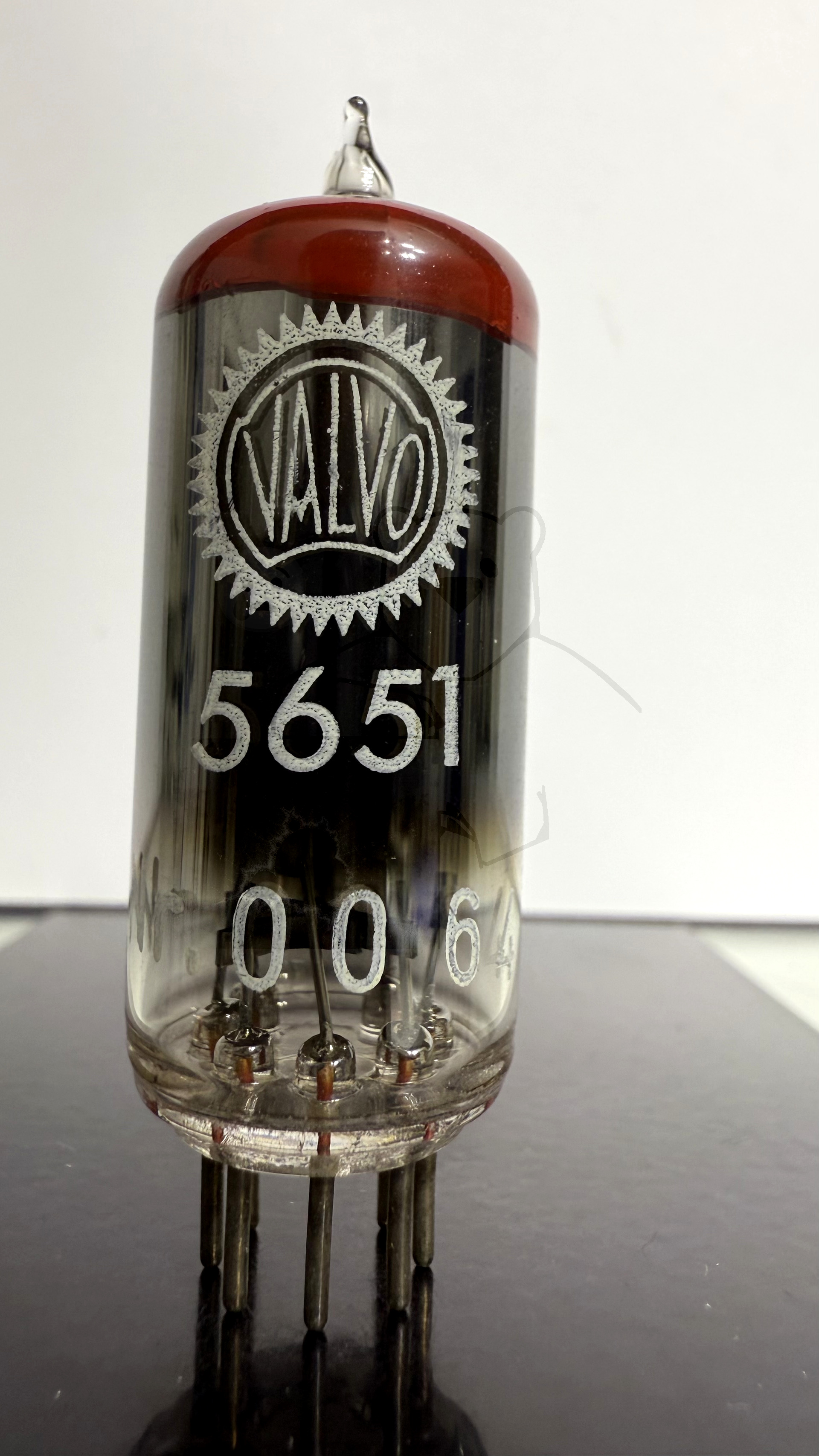 Röhre 5651 #3934 PrĂŒfröhre Bild 1