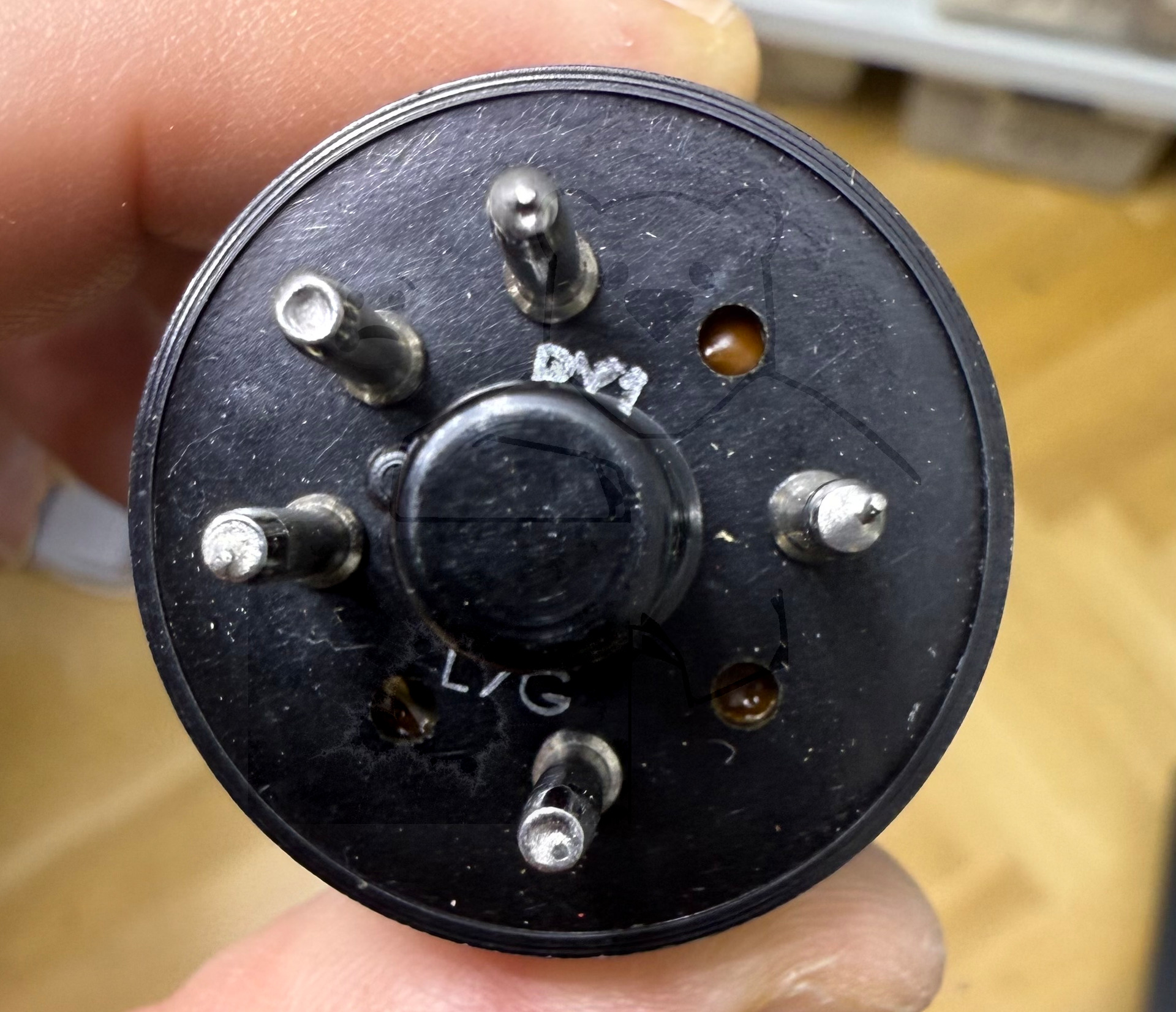 Röhre 5Y3GT #4475 Bild 4