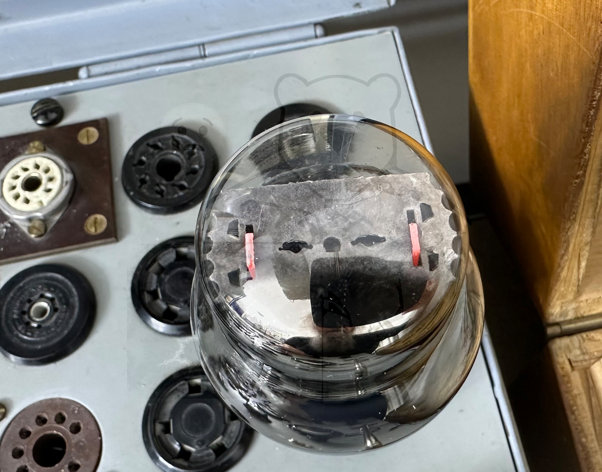 Röhre 5Z3 #7744 In Betrieb Bild 2