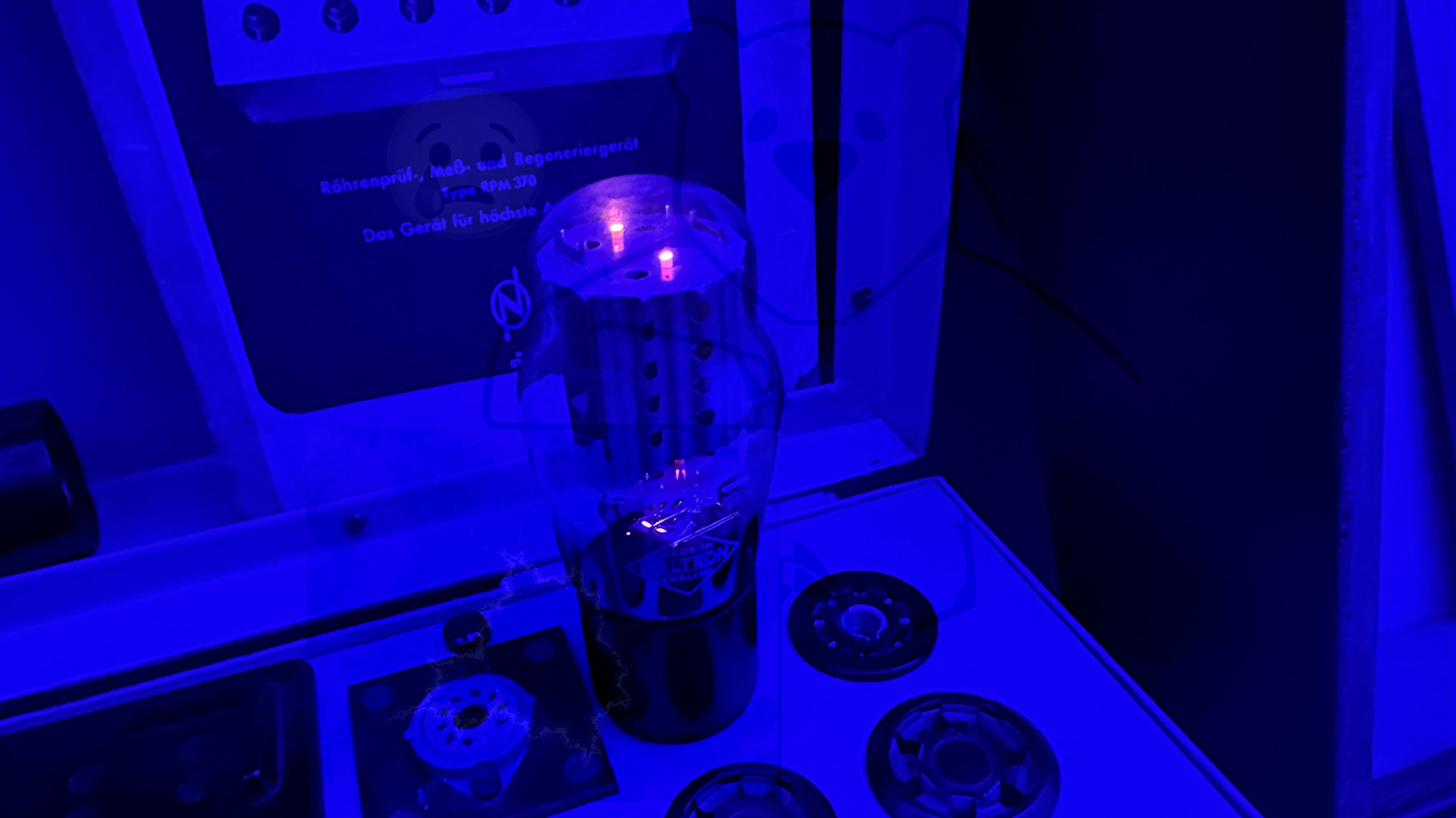 Röhre 5Z4G #5889 In Betrieb Bild 3