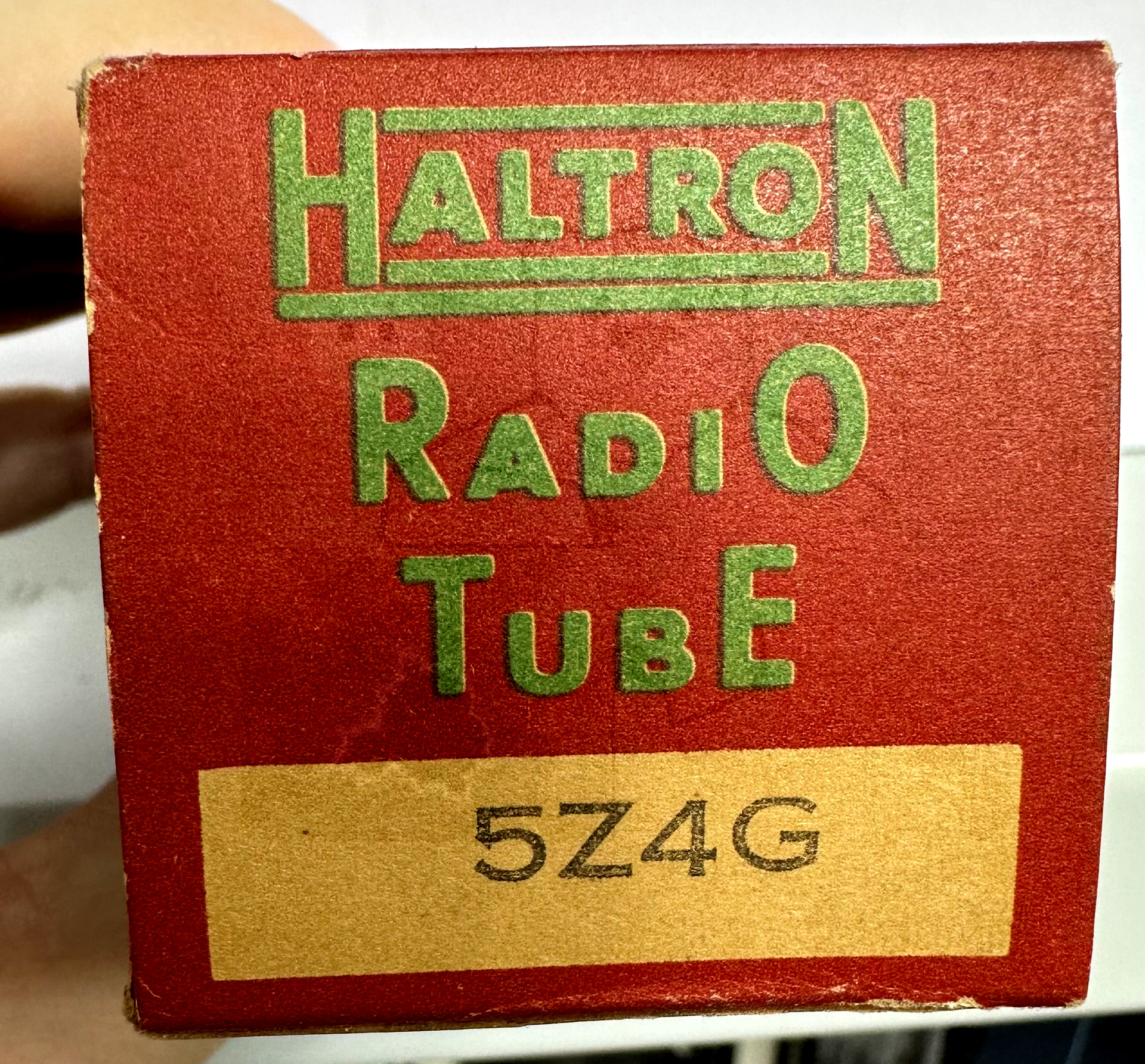 Röhre 5Z4G #5890 Verpackung Bild 2