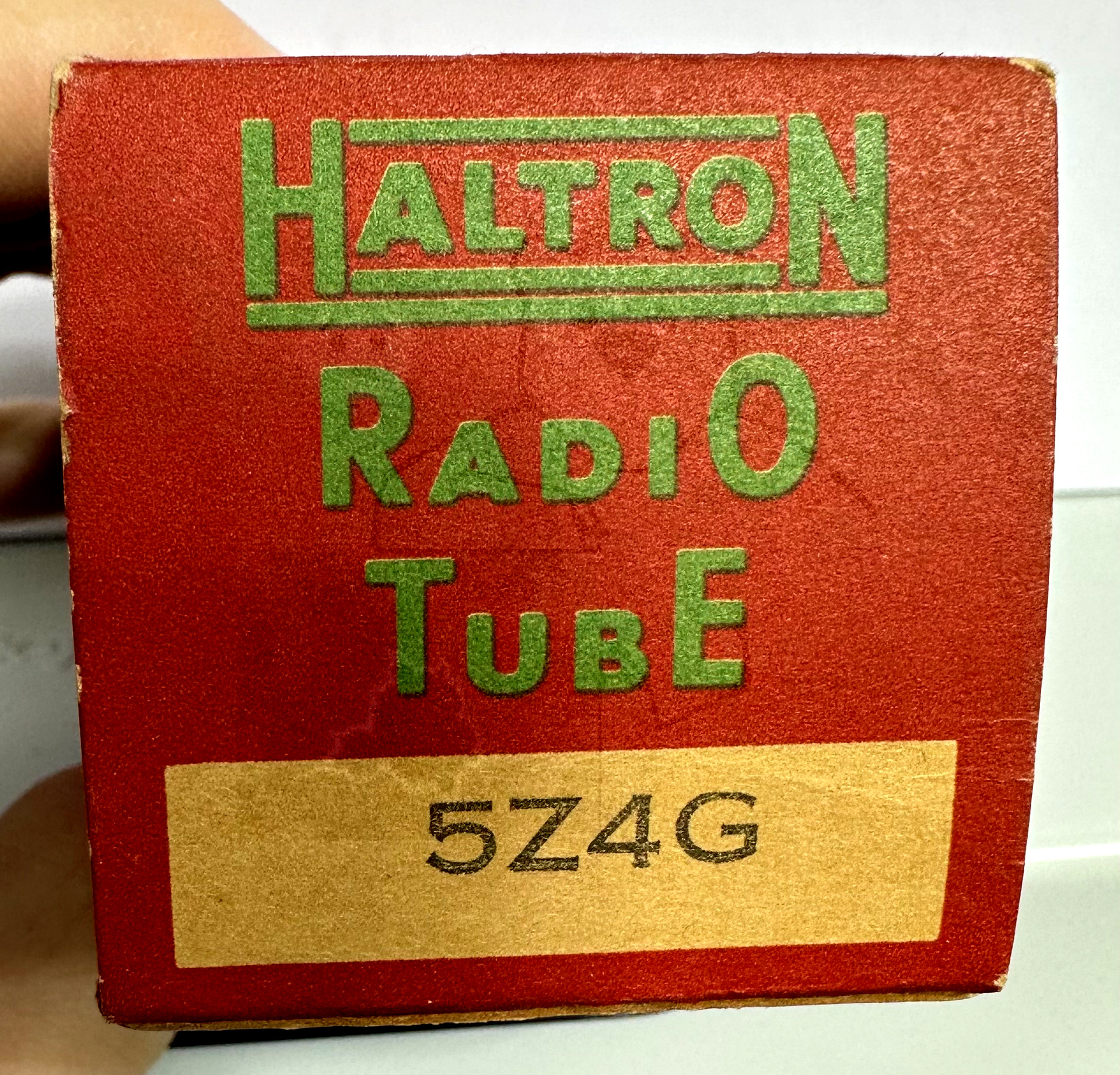 Röhre 5Z4G #5891 Verpackung Bild 2