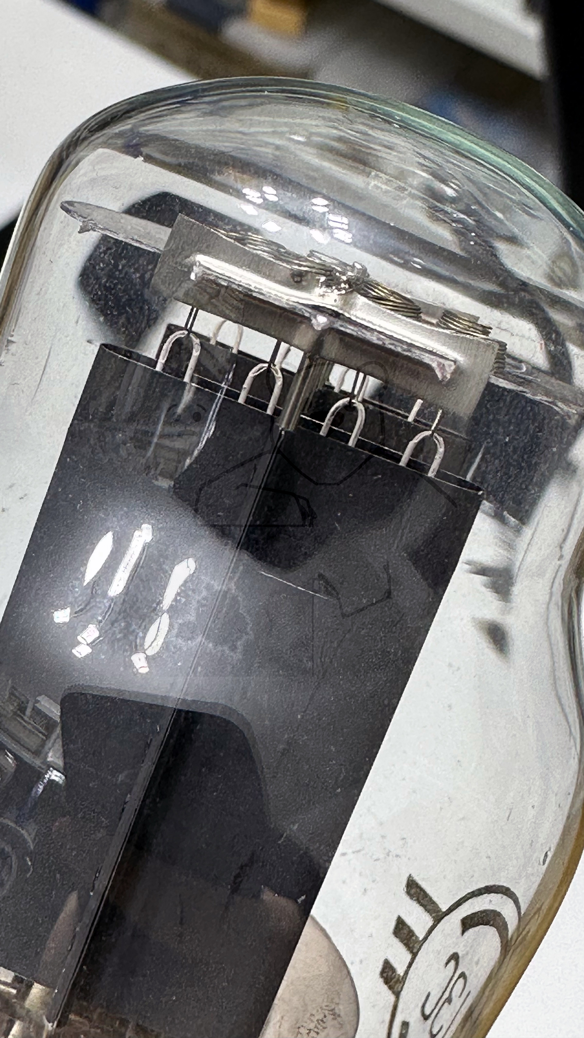 Röhre 5Ц3С #6581 Bild 9