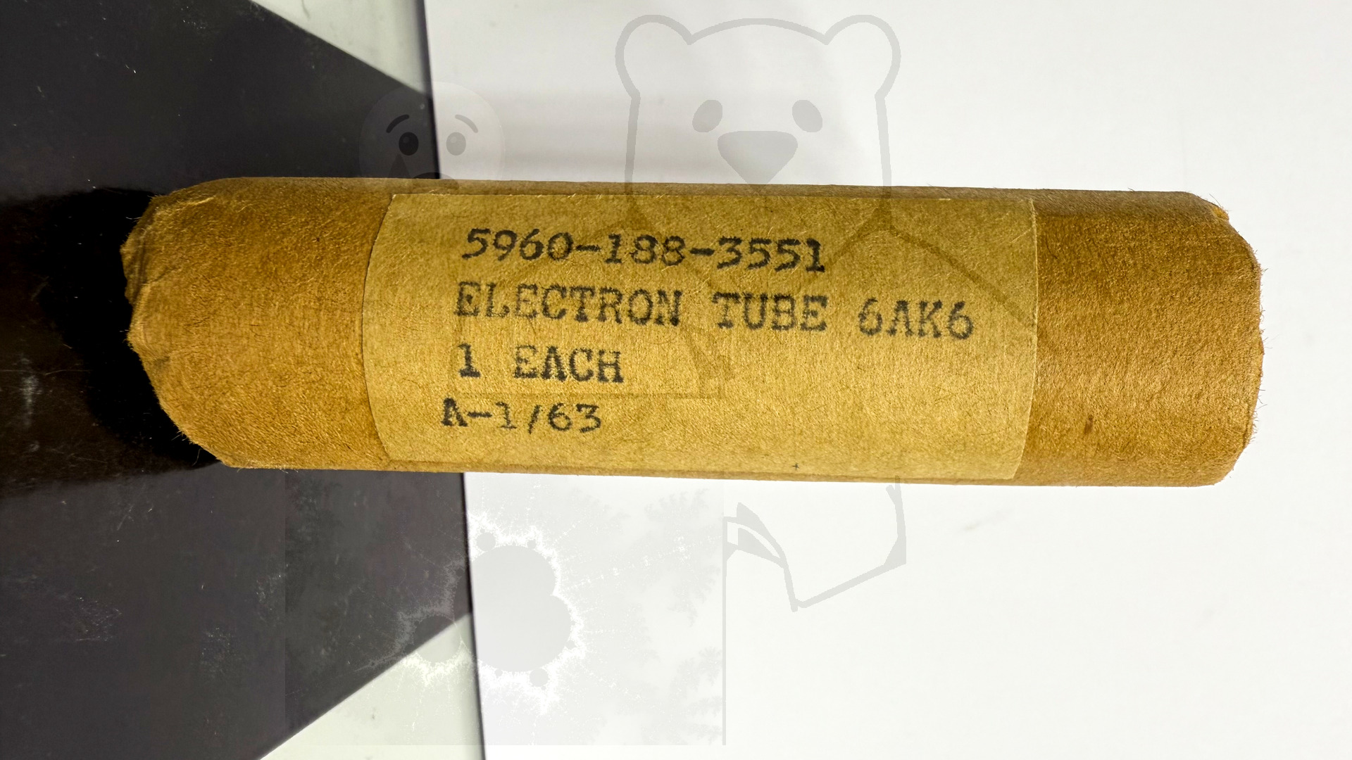 Röhre 6AK6 #4086 Verpackung Bild 1