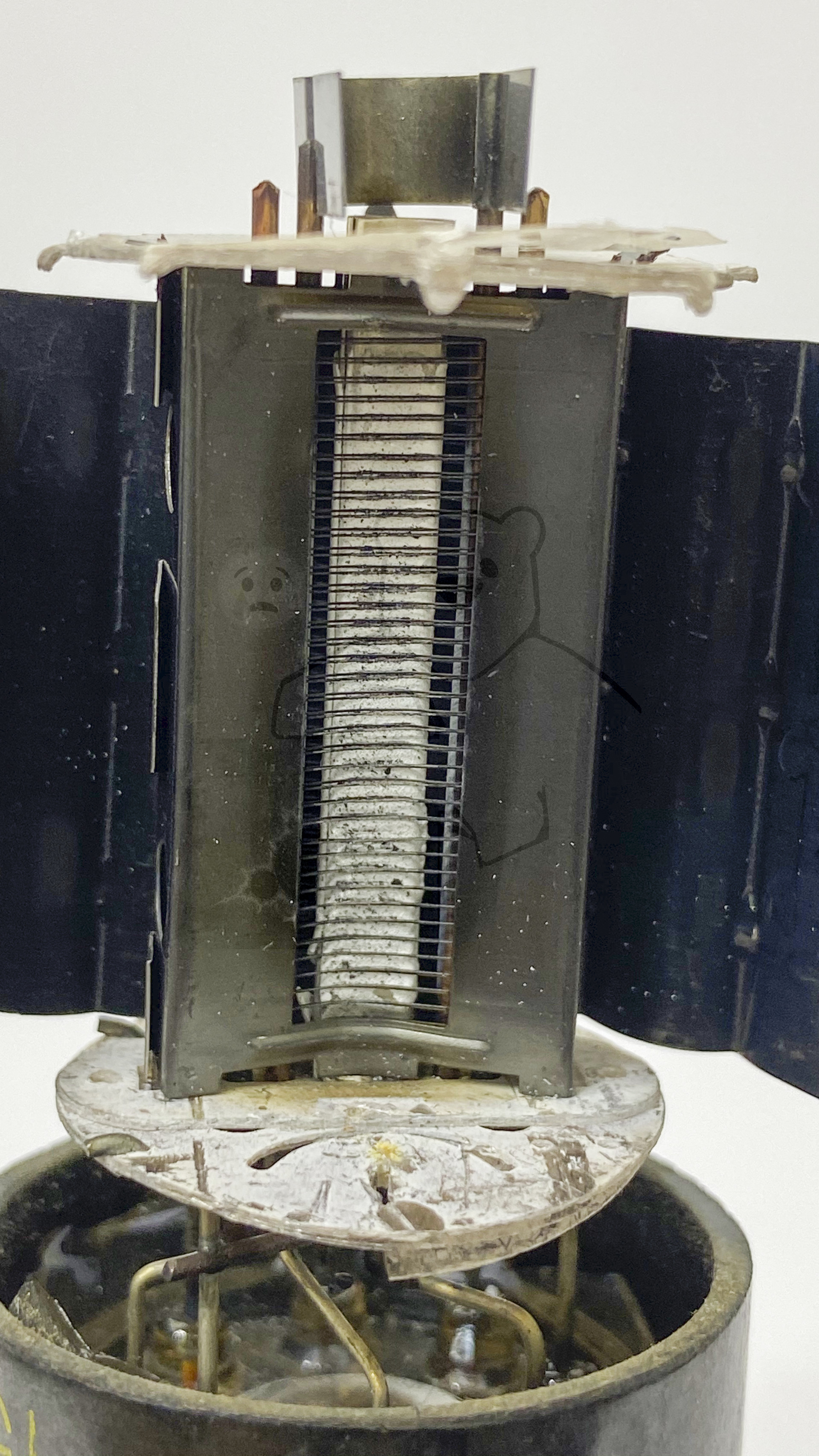 Röhre 6BQ6 Makroaufnahme Bild 4