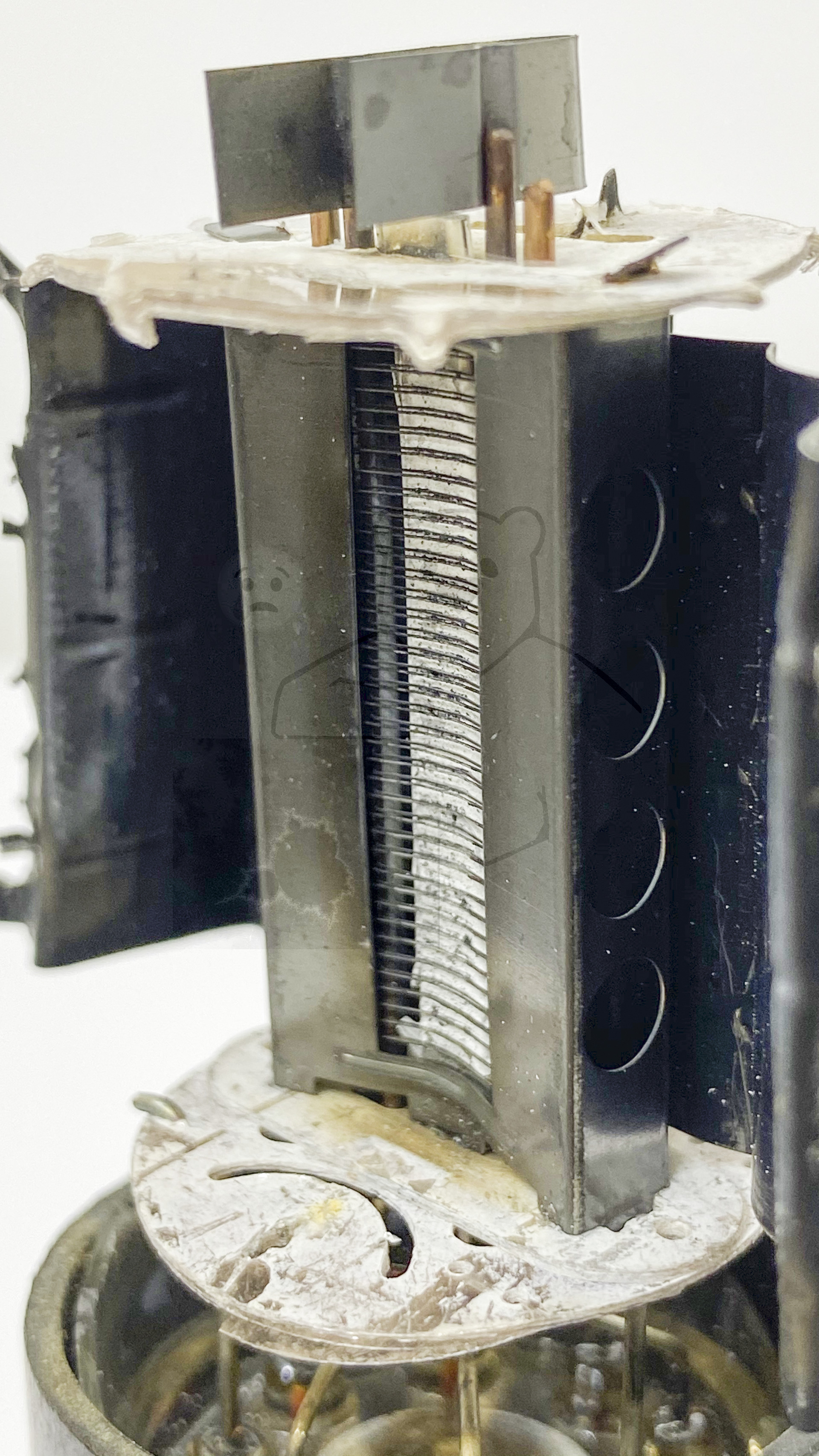 Röhre 6BQ6 Makroaufnahme Bild 5