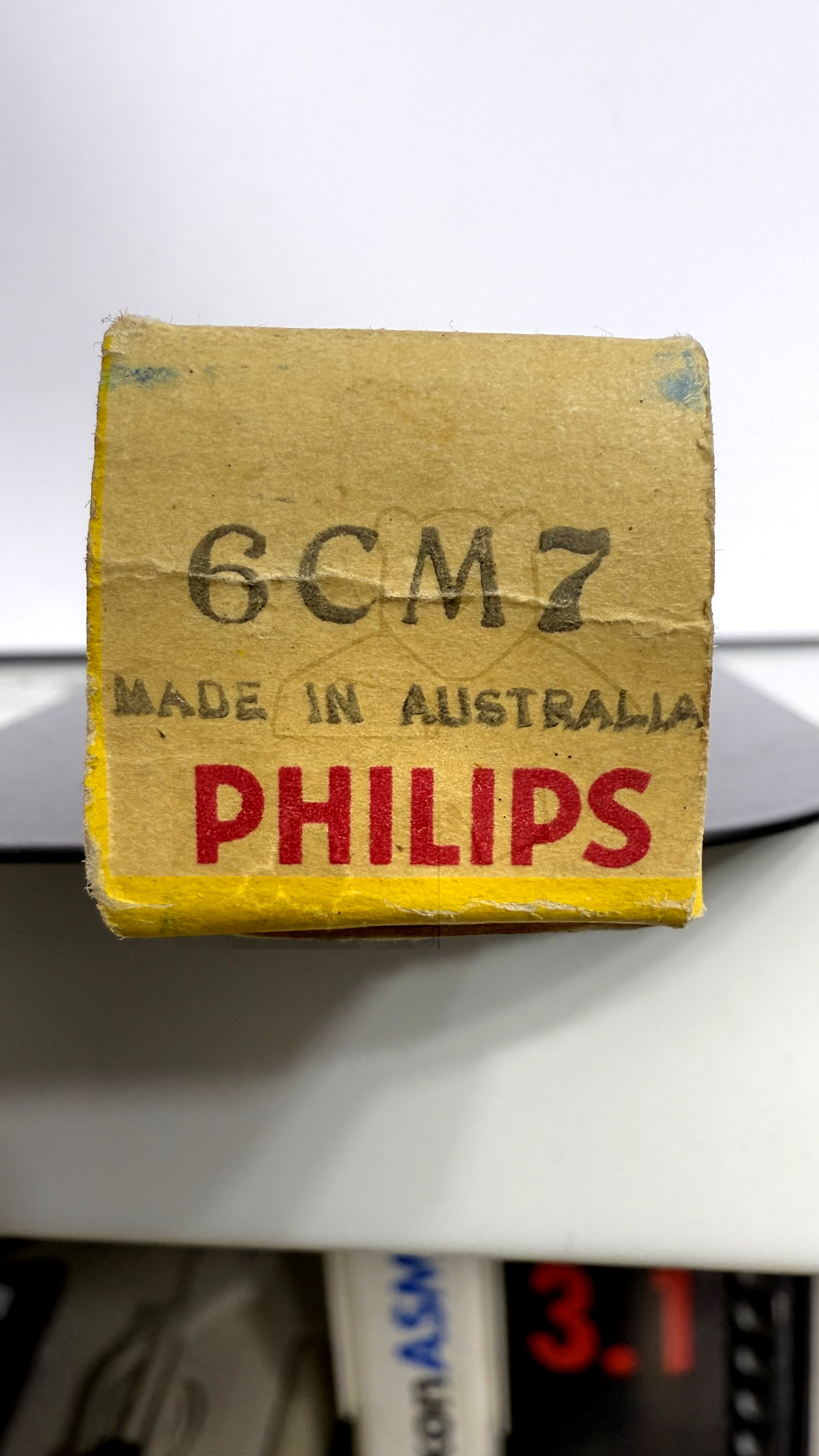 Röhre 6CM7 #7949 Verpackung Bild 3