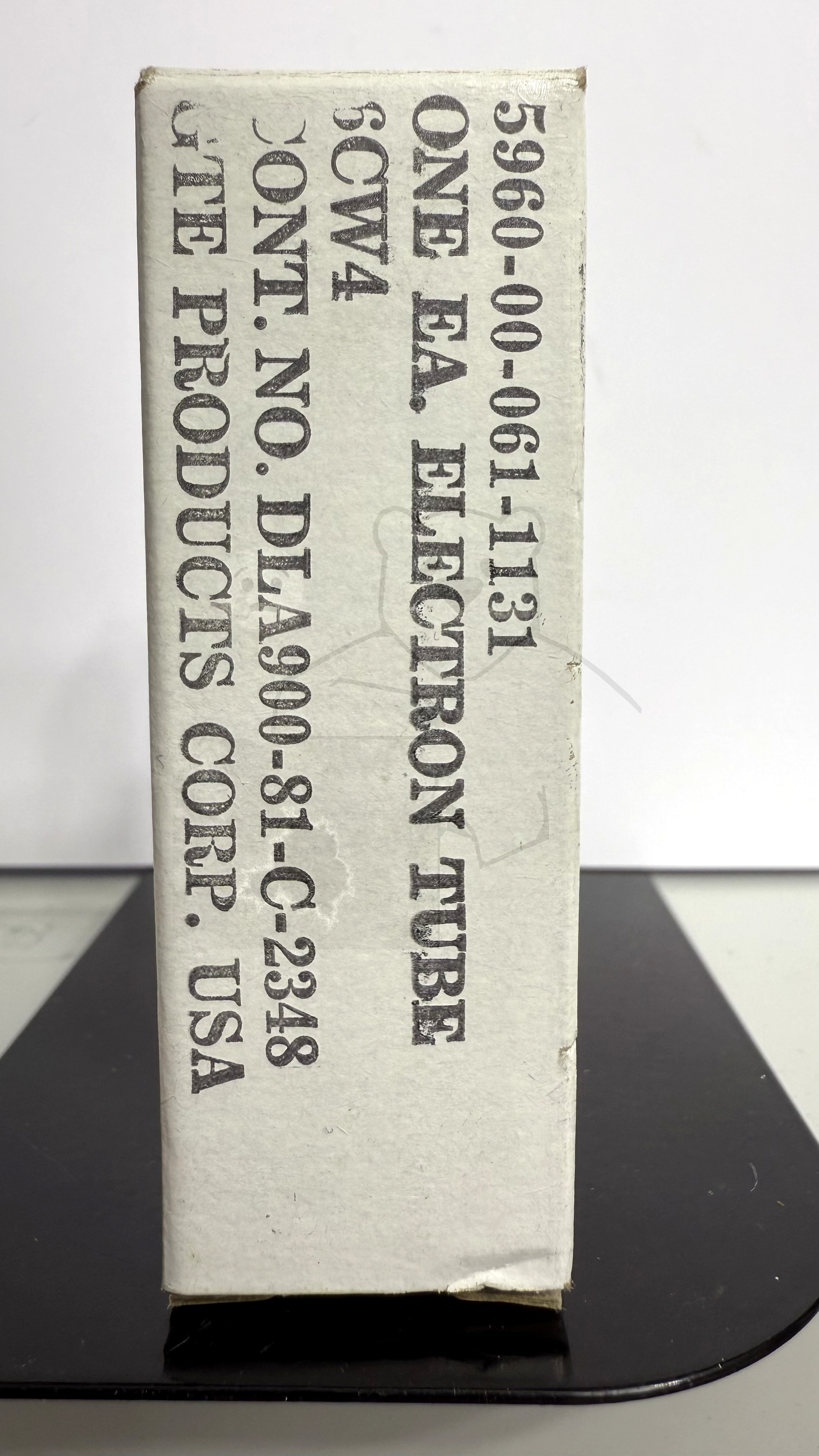 Röhre 6CW4 (Nuvistor) #8273 Verpackung Bild 1