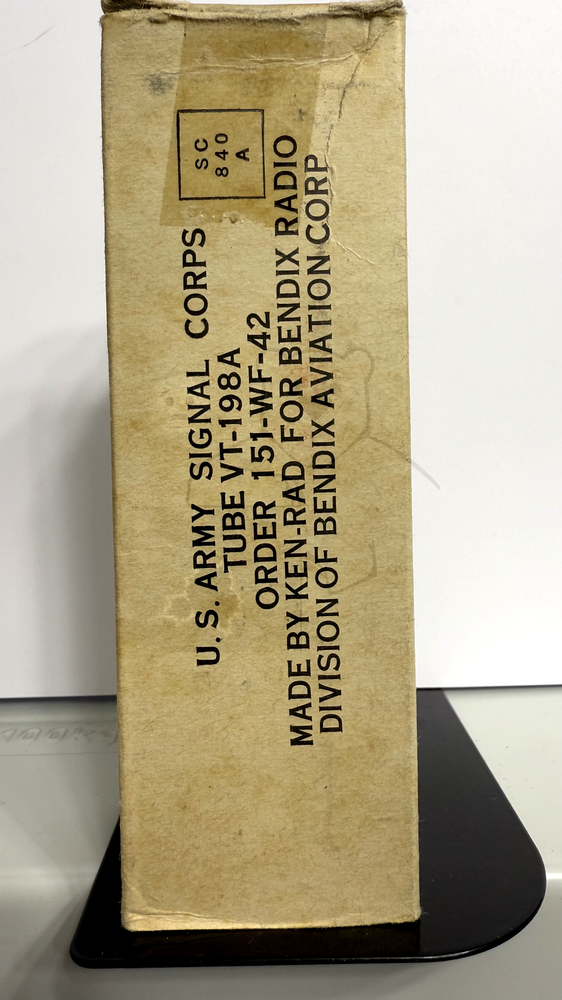 Röhre 6G6G #7679 Verpackung Bild 1