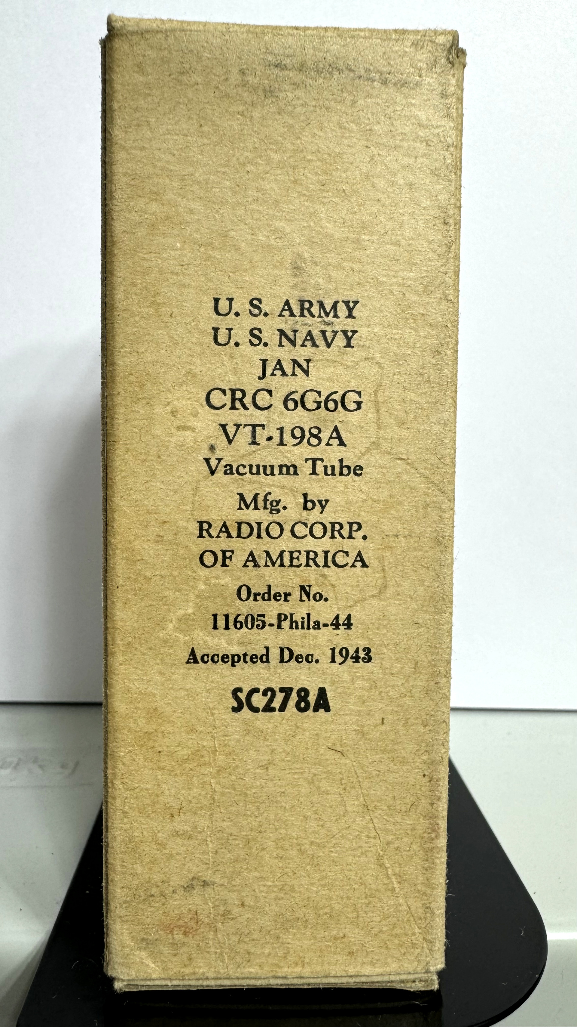 Röhre 6G6G #7683 Verpackung Bild 1