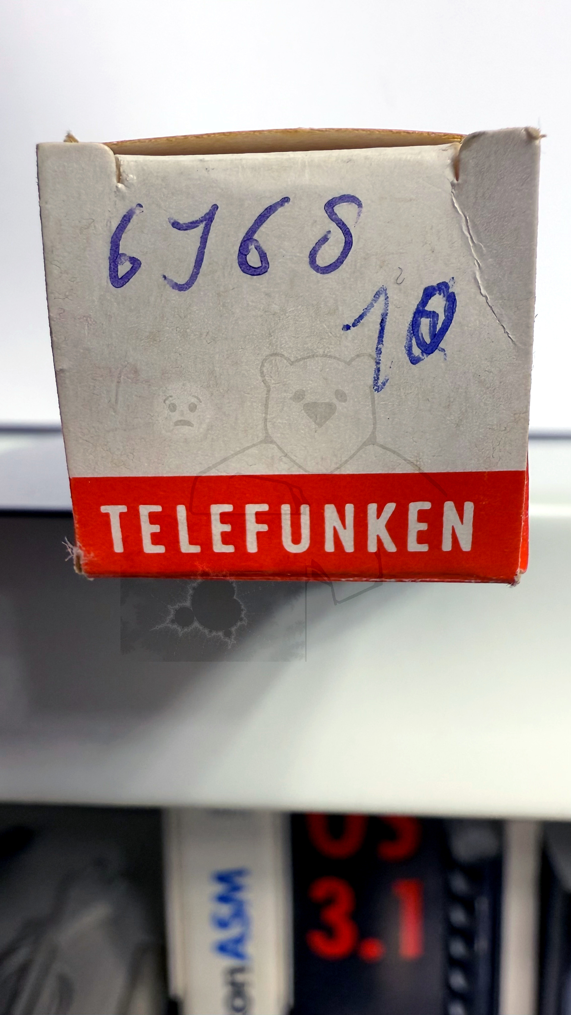 Röhre 6J6S #4551 Verpackung Bild 4