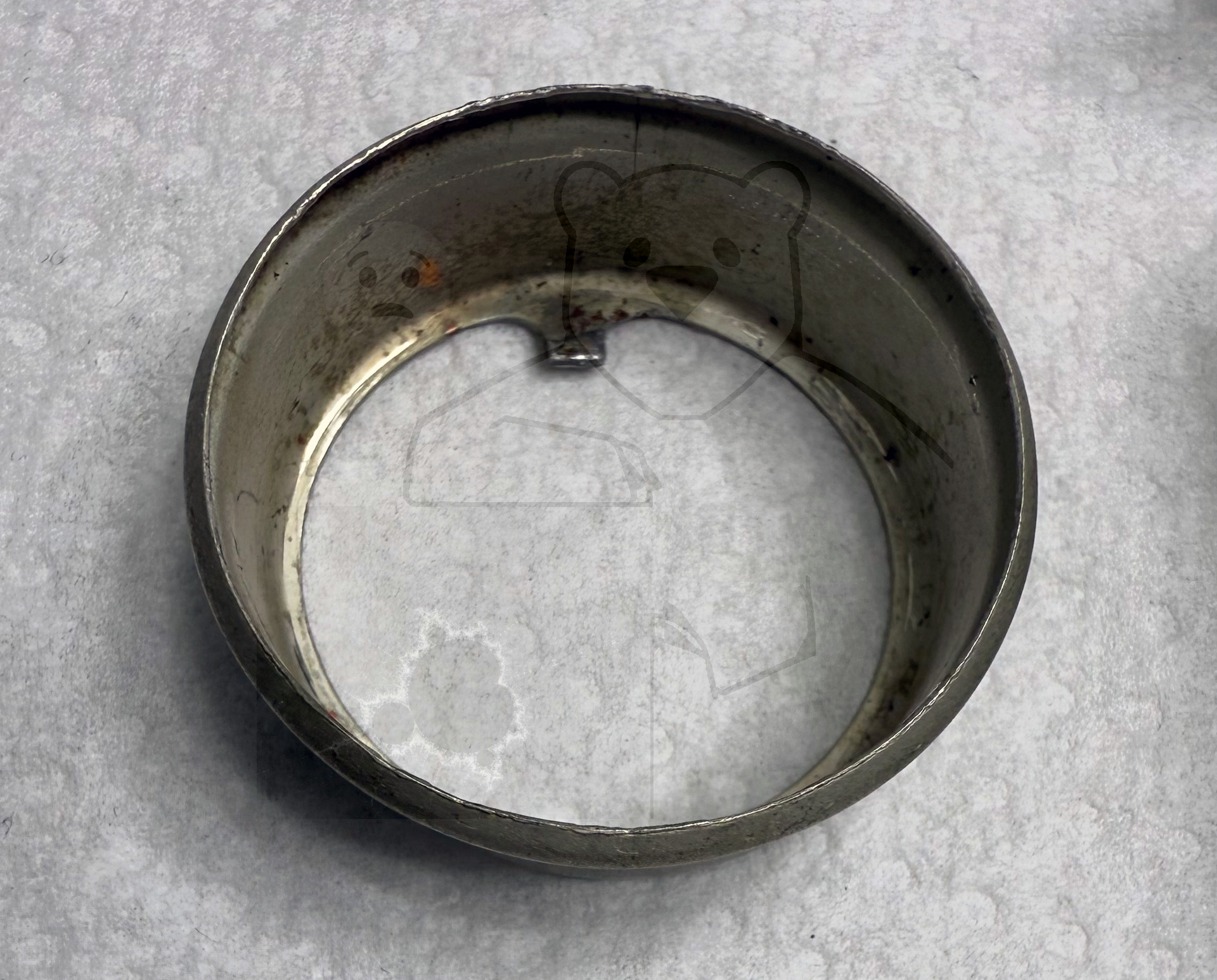 Röhre 6J9SG #7849 Abschirmung Bild 5