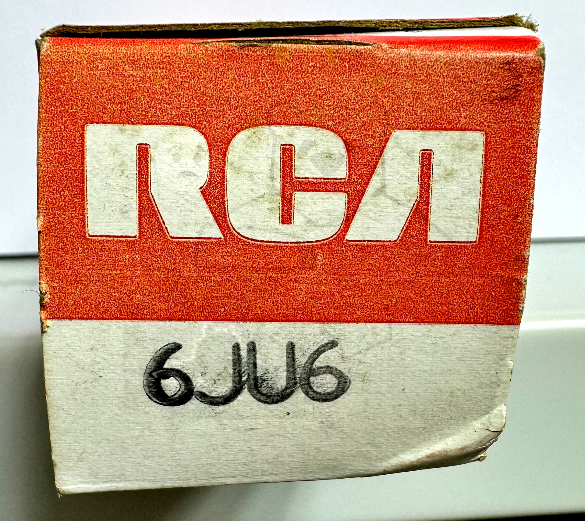 Röhre 6JU6 #7651 Verpackung Bild 1