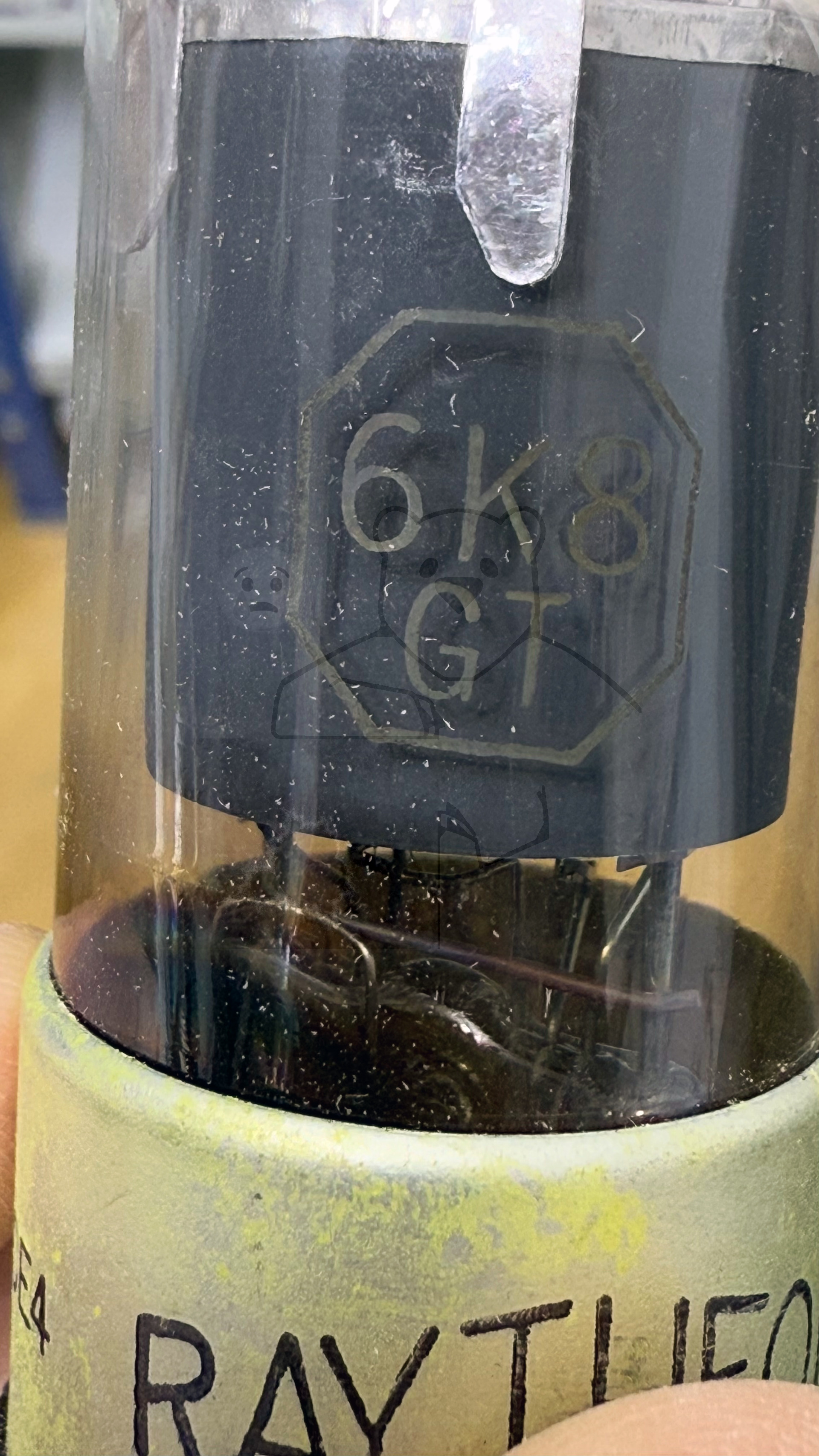 Röhre 6K8GT #3854 Bild 5