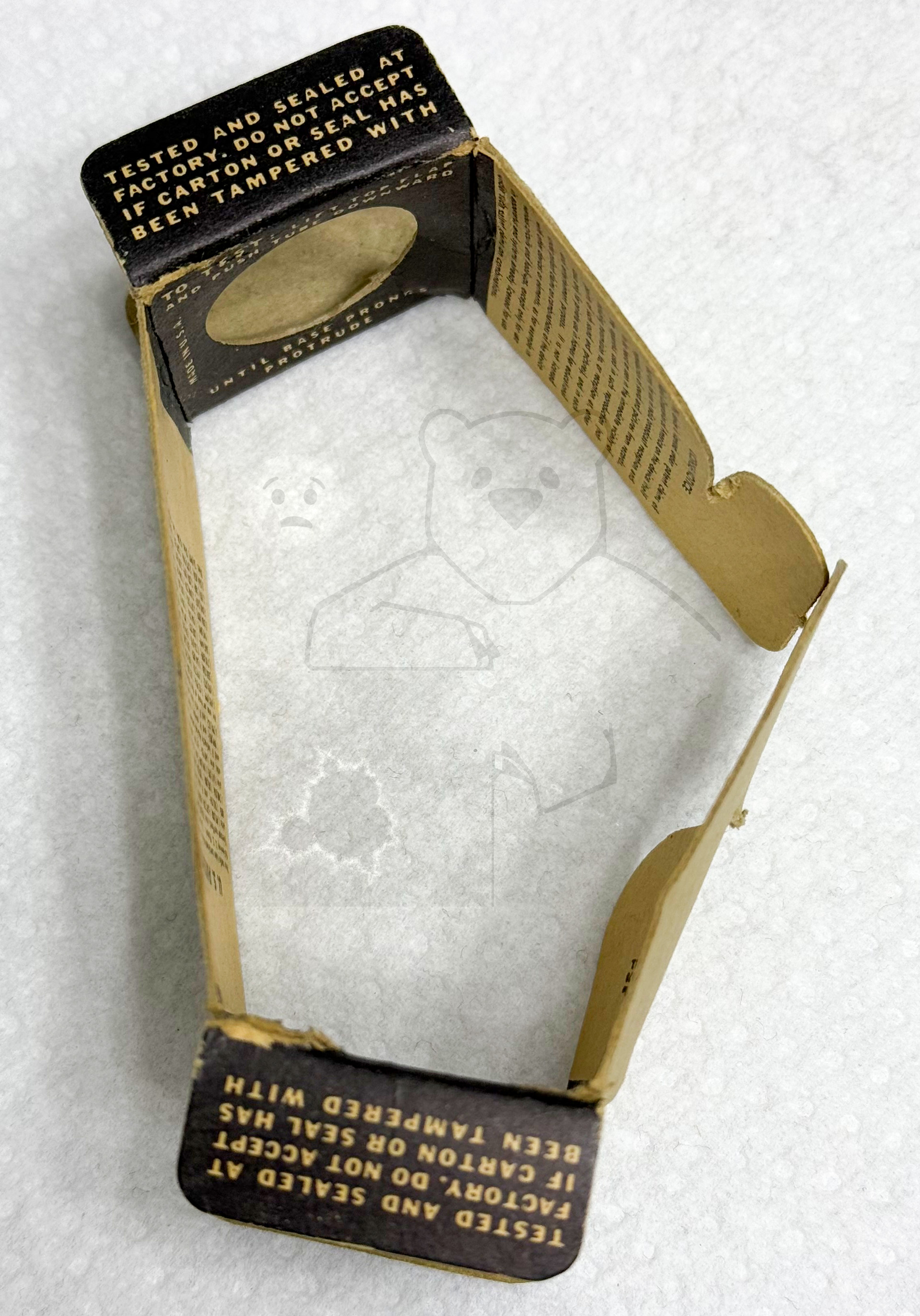 Röhre 6K8GT #3854 Verpackung Bild 1