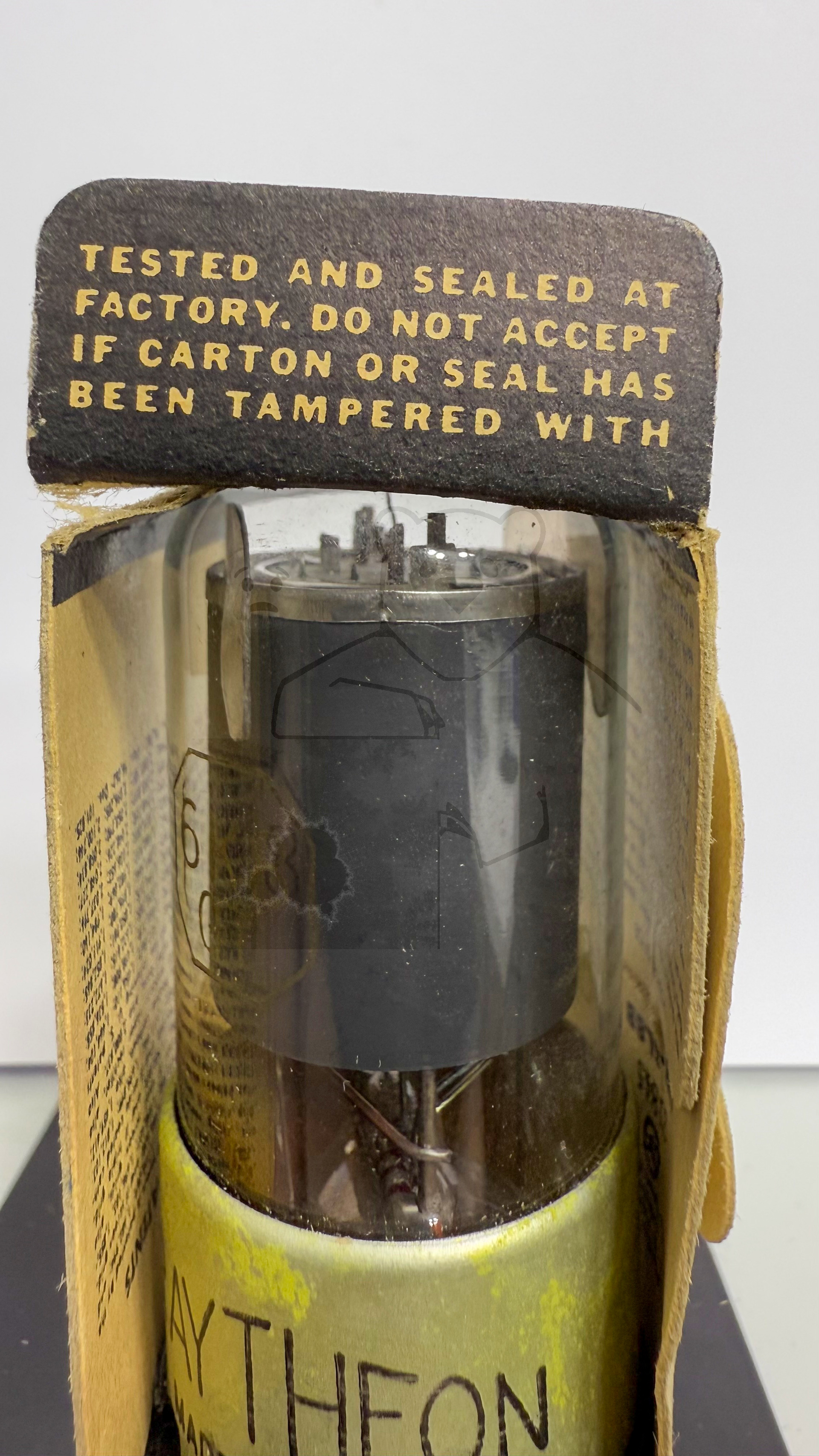 Röhre 6K8GT #3854 Verpackung Bild 6