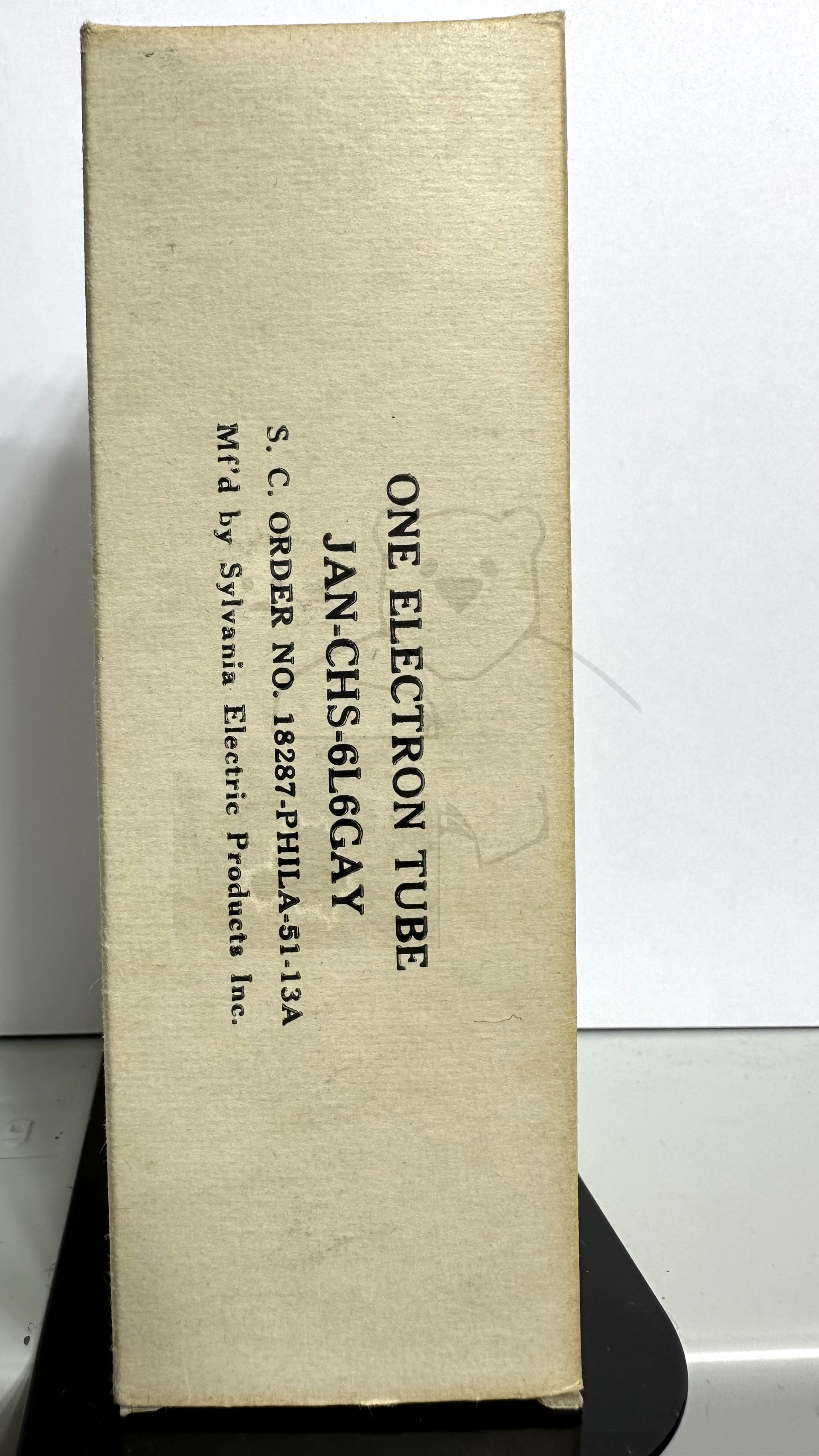 Röhre 6L6GAY #4784 Verpackung Bild 1