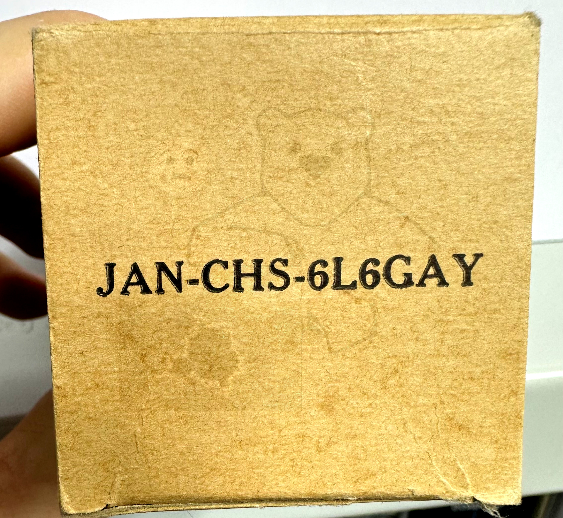 Röhre 6L6GAY #4784 Verpackung Bild 2