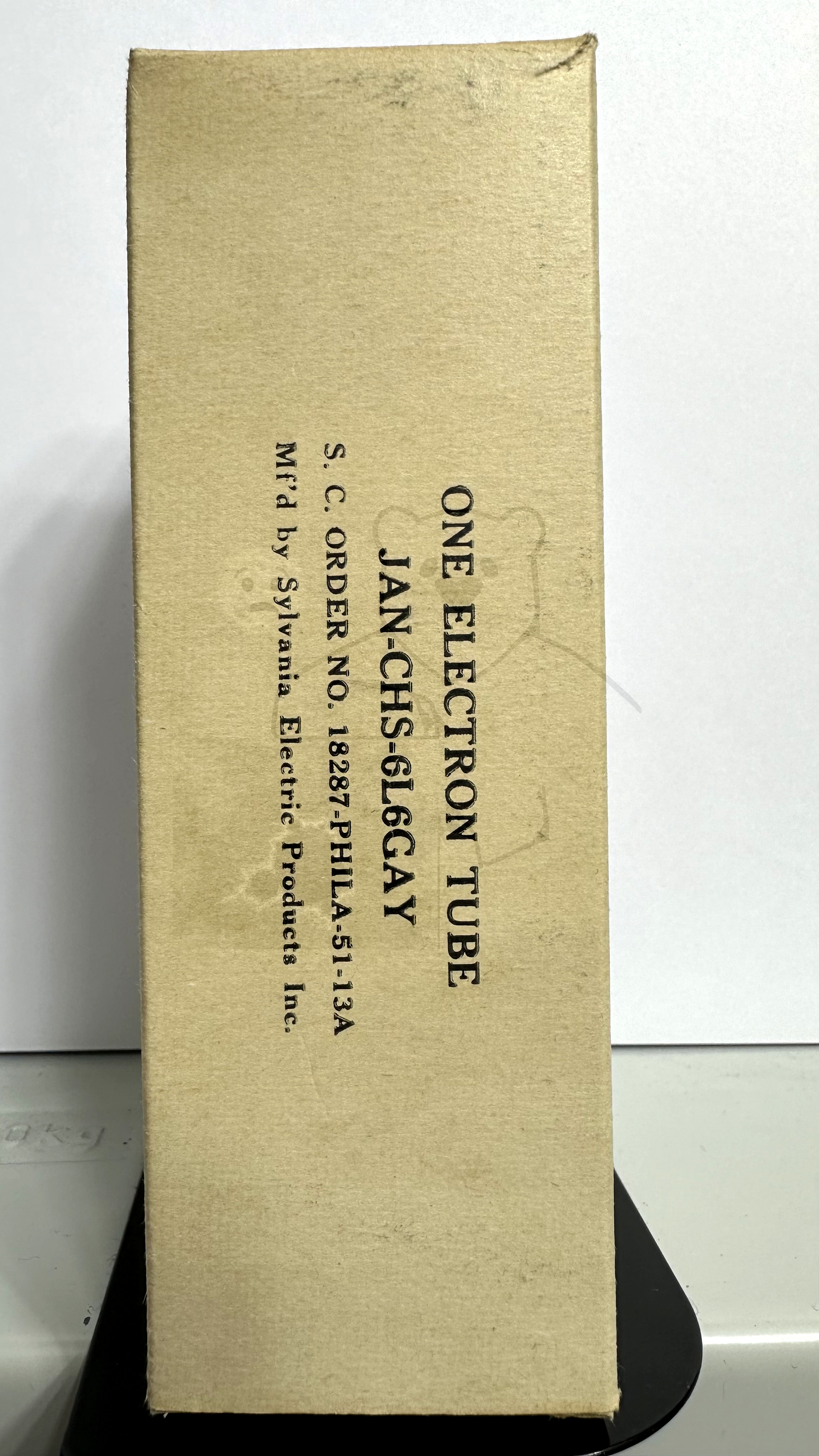 Röhre 6L6GAY #4785 Verpackung