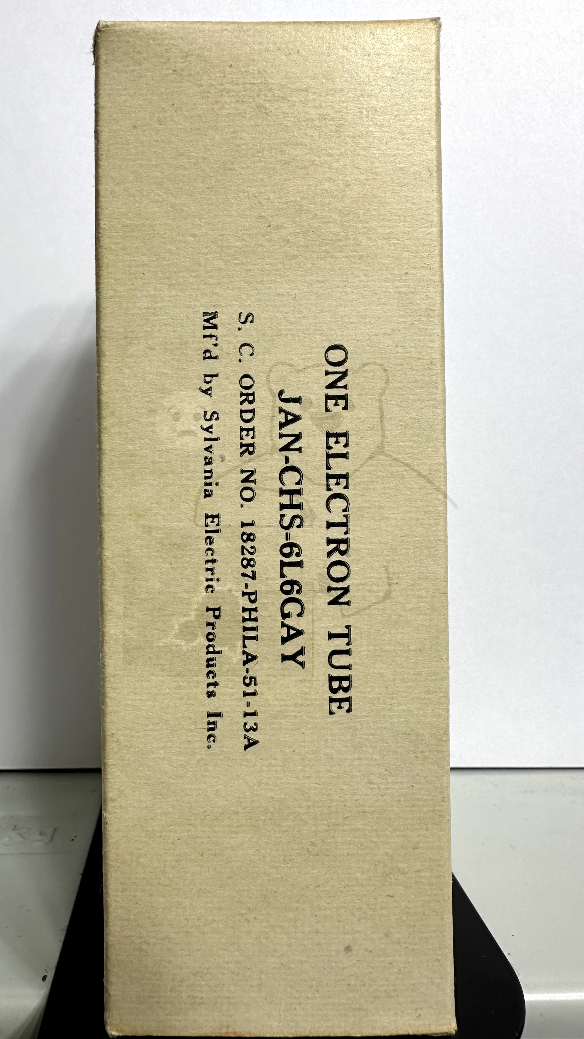 Röhre 6L6GAY #4787 Verpackung