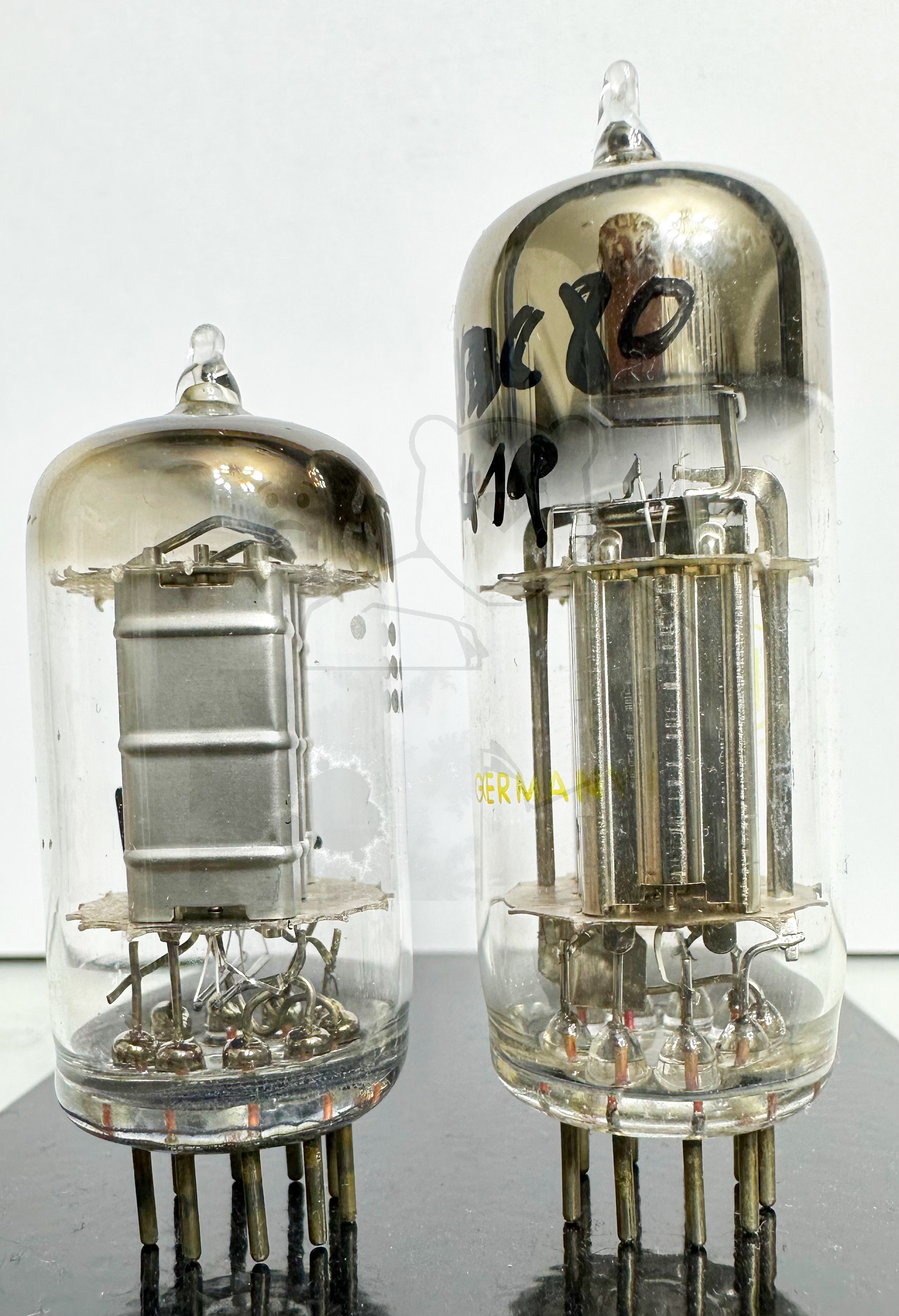 Röhre 6T8 und EABC80 im direkten Vergleich Bild 3