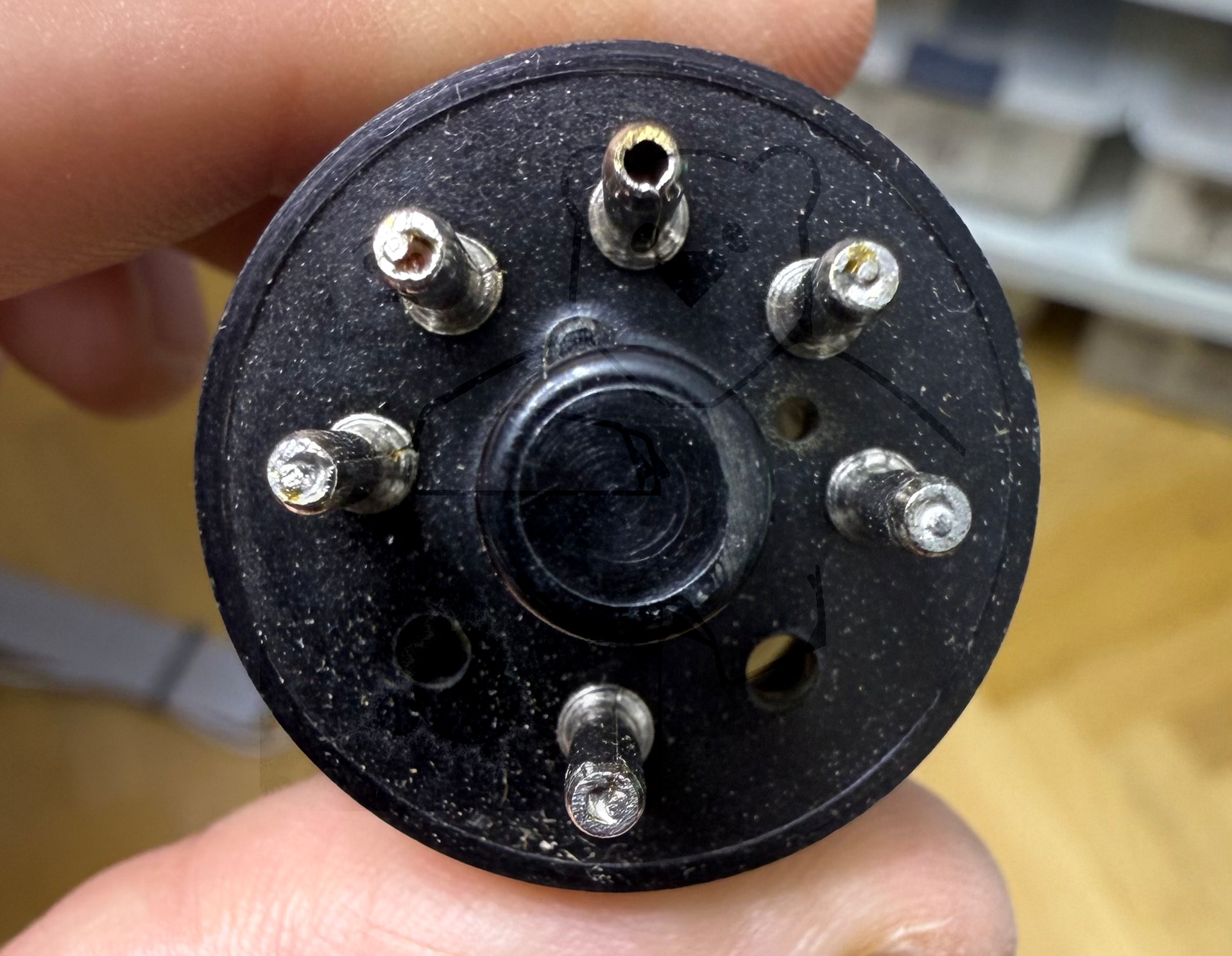 Röhre 6X5G #4489 Bild 5