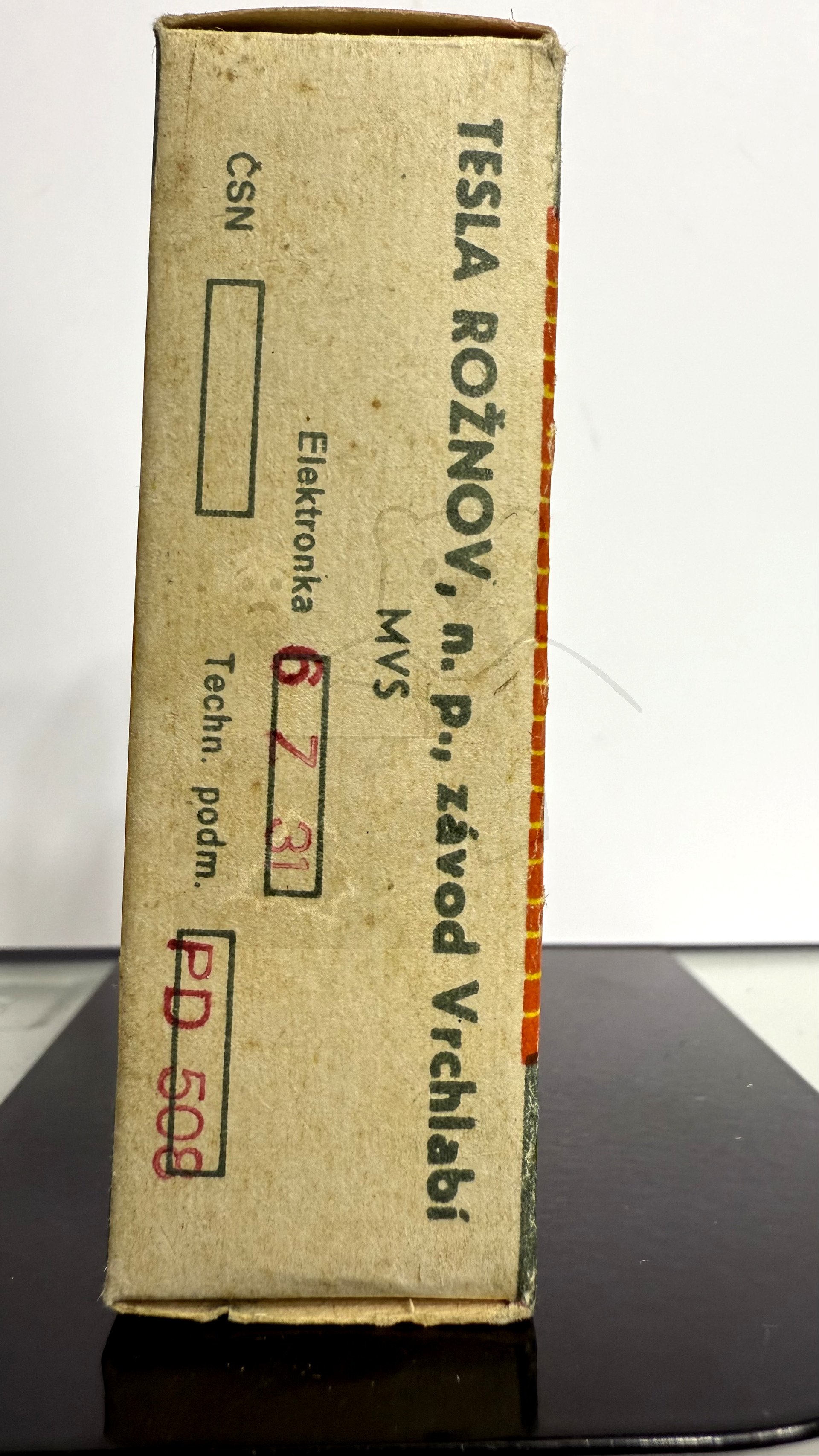 Röhre 6Z31 #3588 Verpackung Bild 2