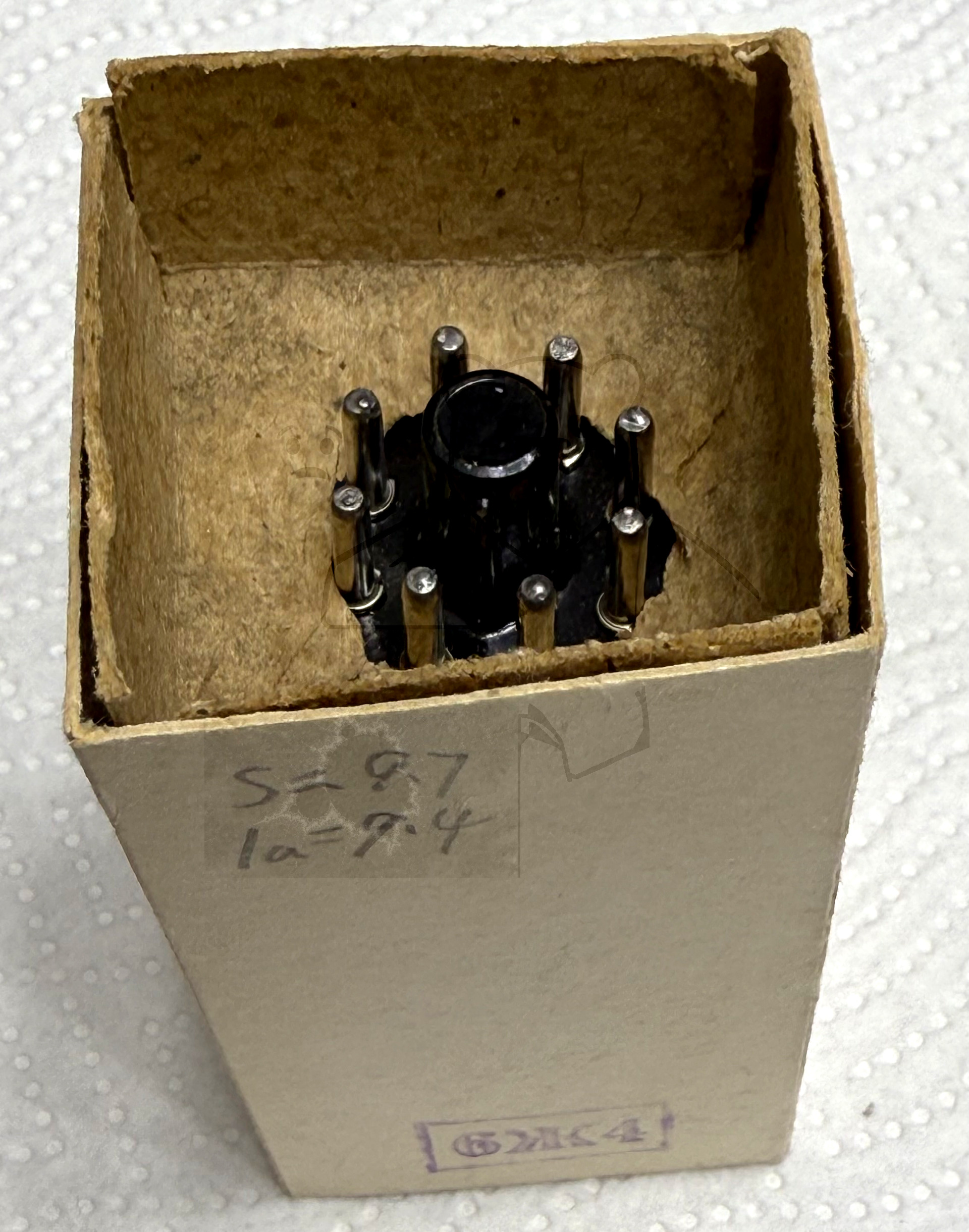 Röhre 6Ж4 #3666 Verpackung Bild 3