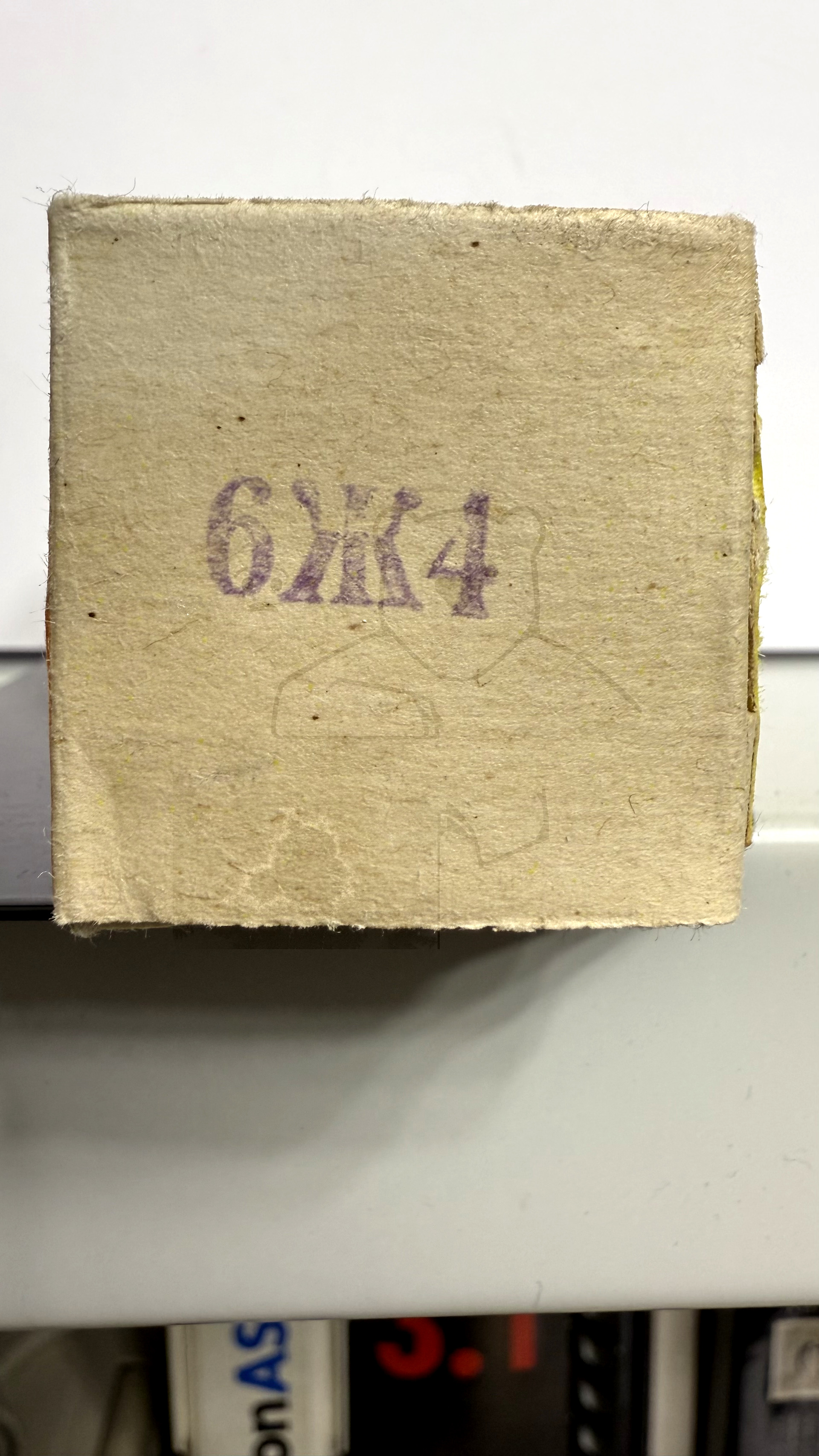 Röhre 6Ж4 #6731 Verpackung Bild 3