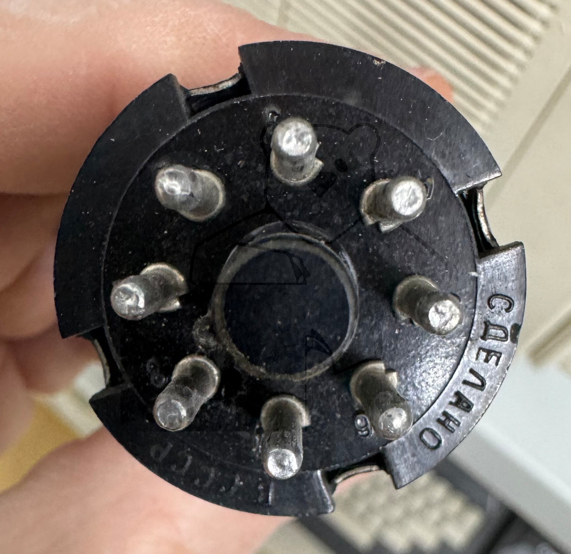 Röhre 6Ж8 #0217 Bild 3