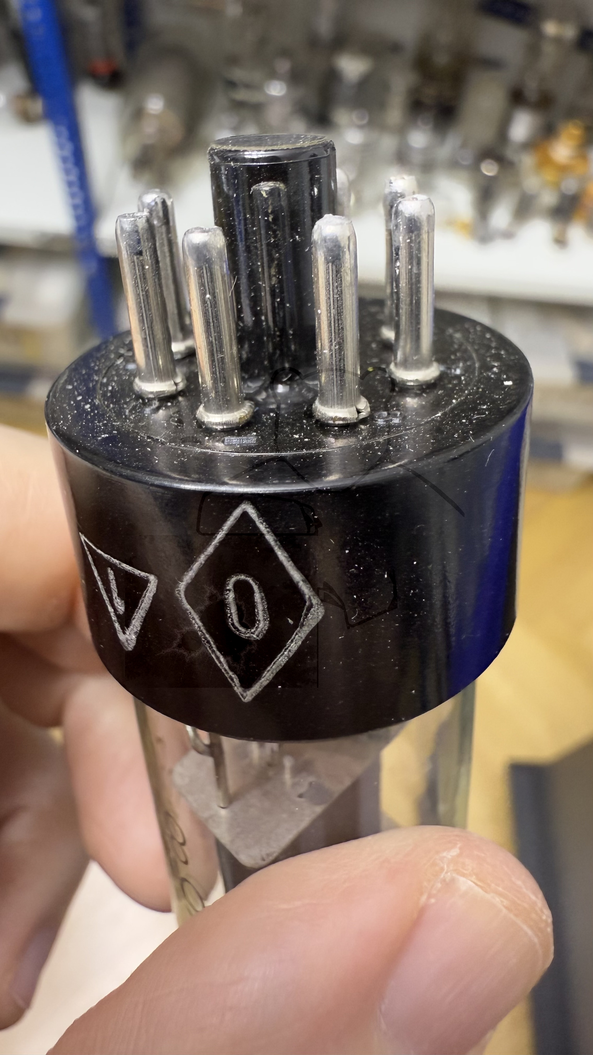 Röhre 6Н8С #8031 Bild 31