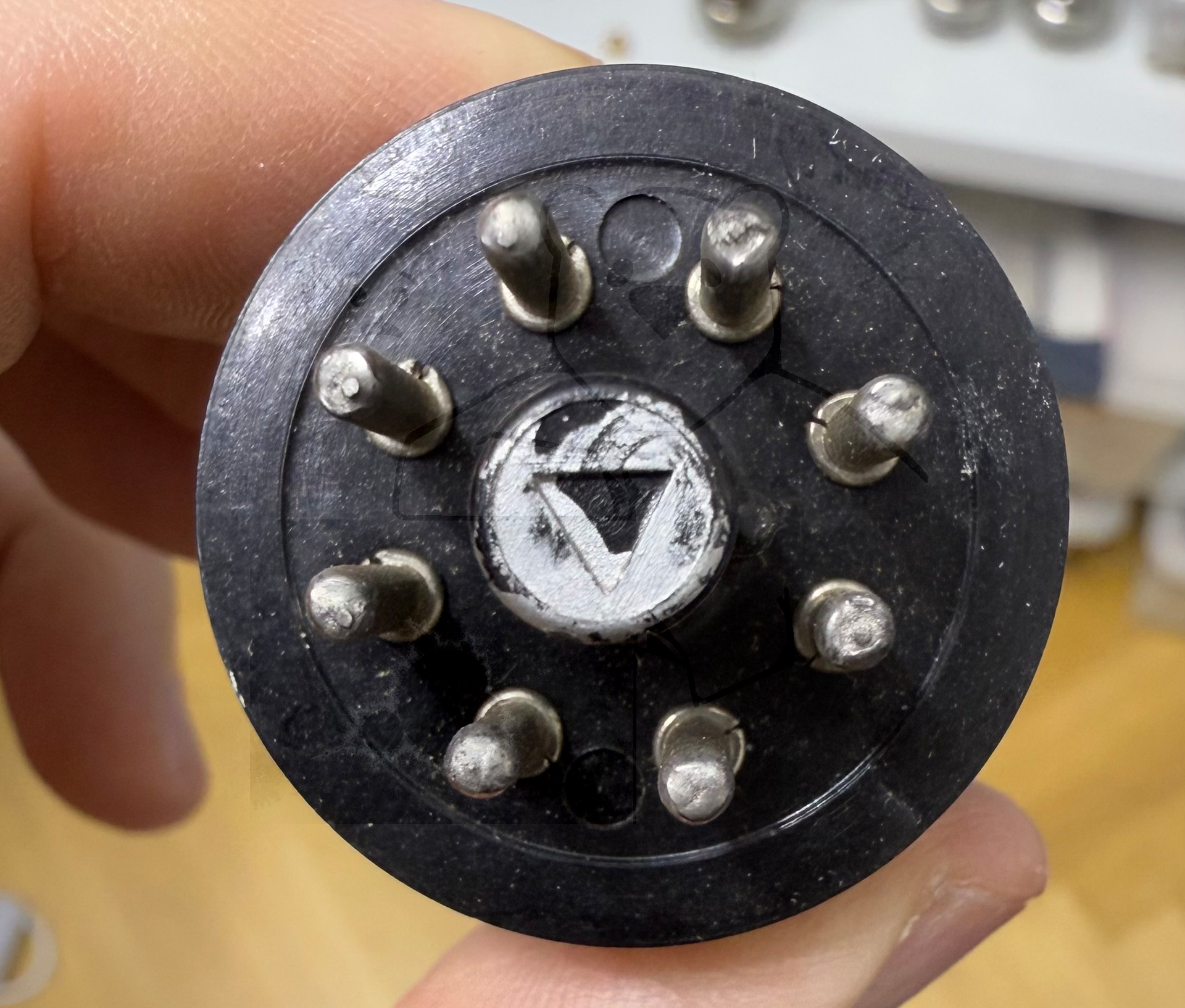 Röhre 6Н9М #8110 Bild 15